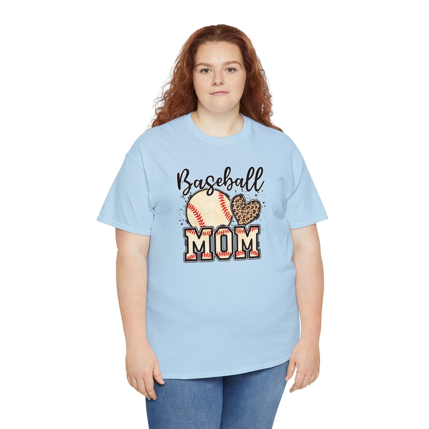 Baseball MOM shirt Unisex Heavy Cotton Tee