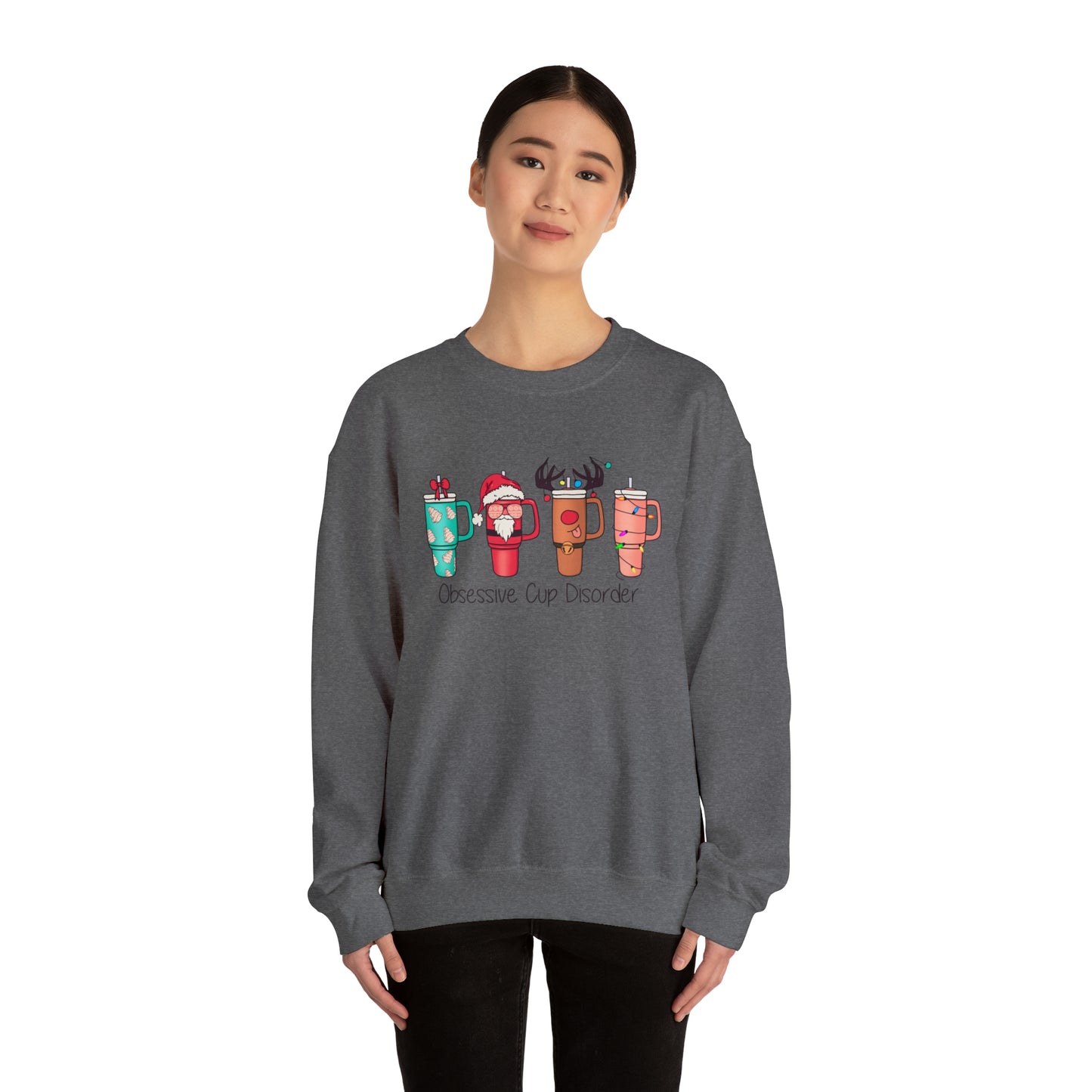 Obsessive Cup Disorder Unisex Heavy Blend™ Crewneck Sweatshirt