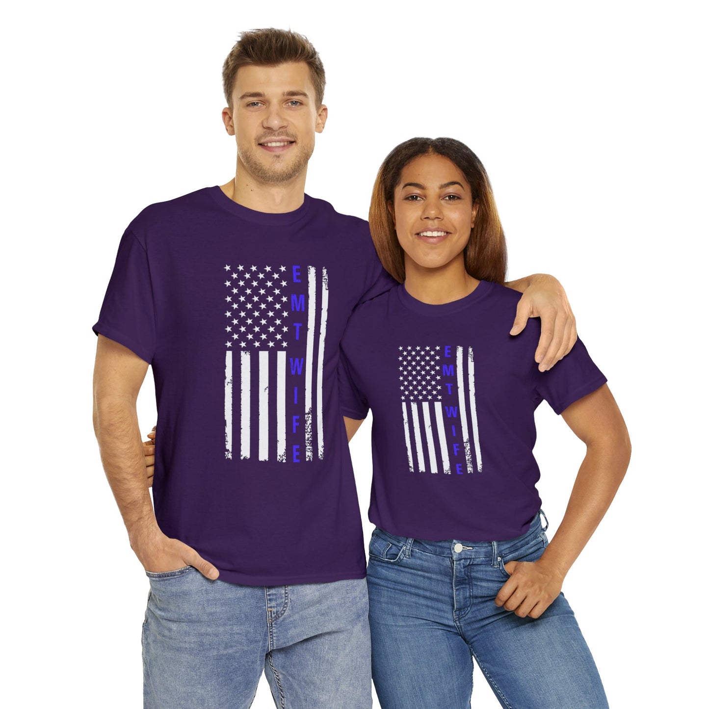 EMT Wife Unisex Heavy Cotton Tee