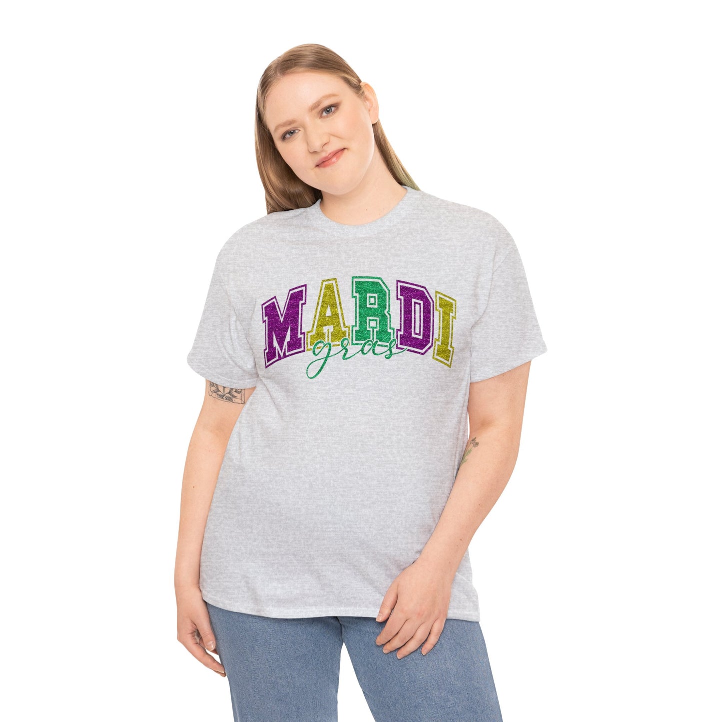 Mardi Gras Unisex Heavy Cotton Tee