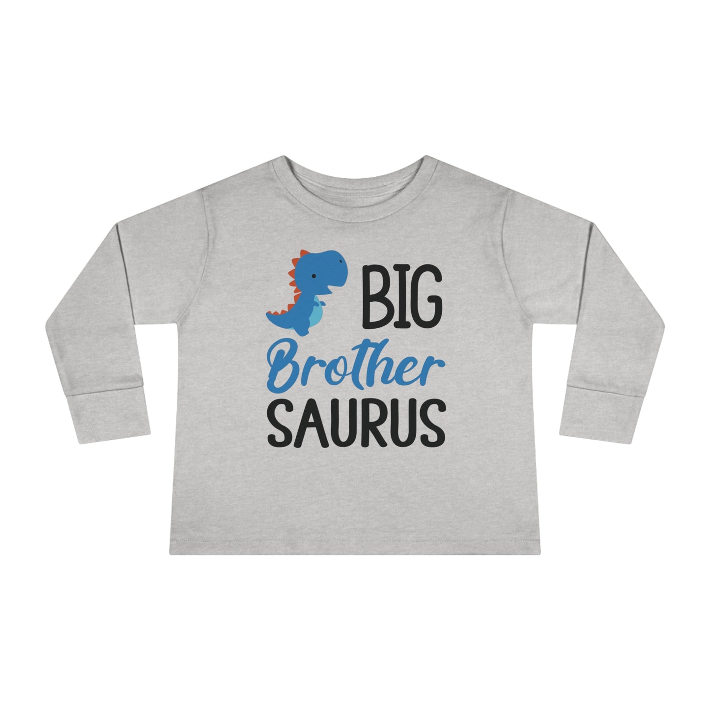 Big Brother Saurus Toddler Long Sleeve Tee