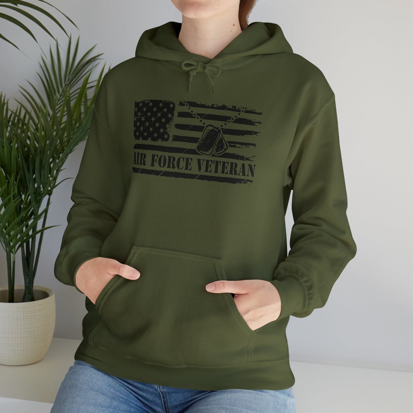 Air Force Veteran Unisex Heavy Blend™ Hooded Sweatshirt
