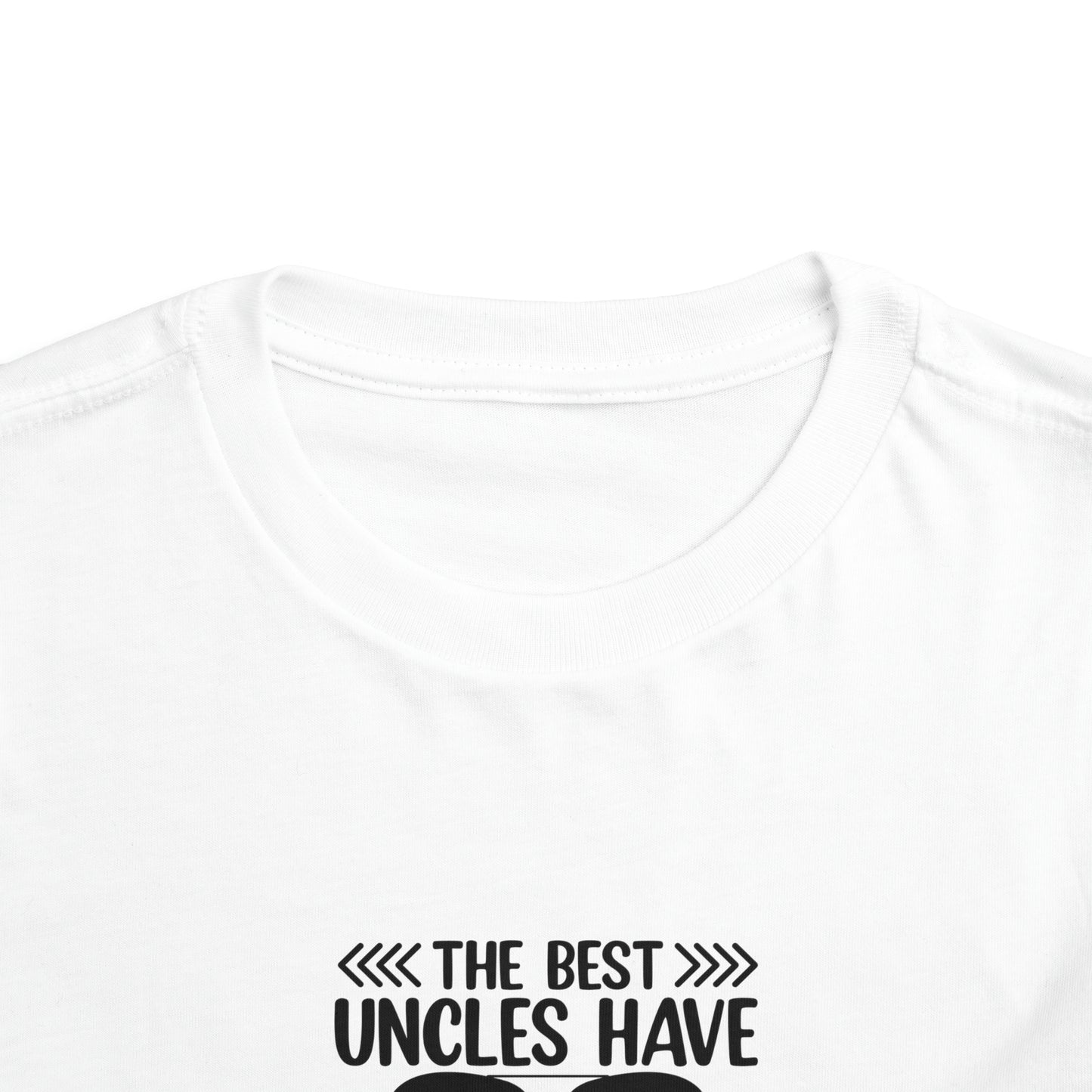 The Best Uncles Have Beards Toddler Short Sleeve Tee