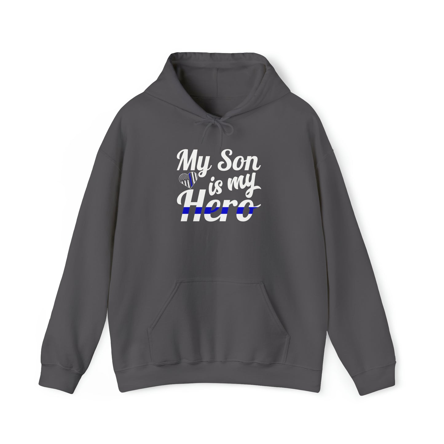 My Son My Hero Police Unisex Heavy Blend™ Hooded Sweatshirt