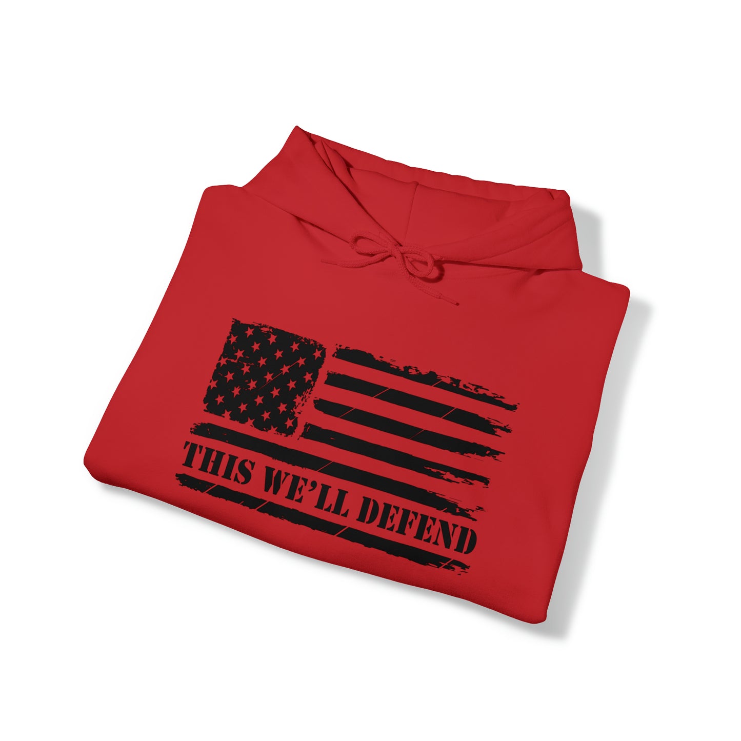 Flag This We'll Defend Unisex Heavy Blend™ Hooded Sweatshirt