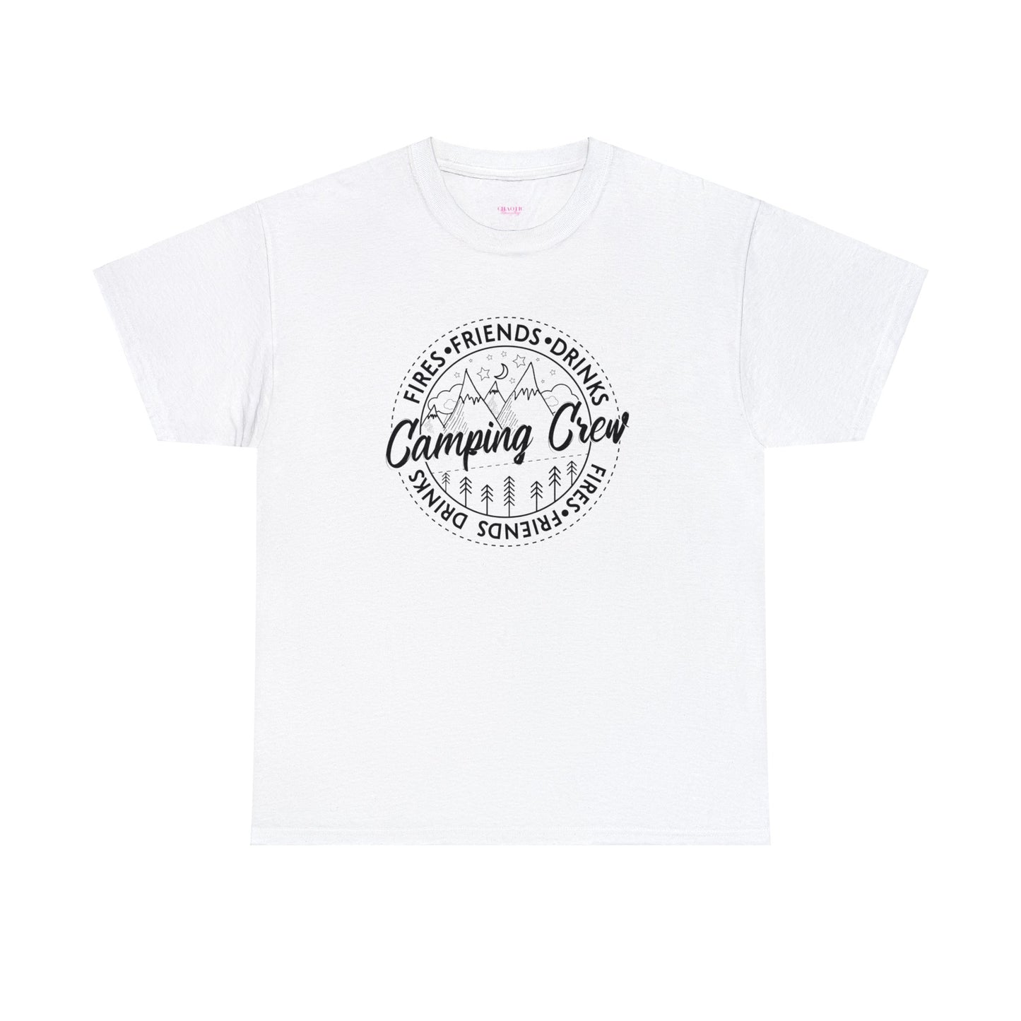 Camping Crew Unisex Heavy Cotton Tee