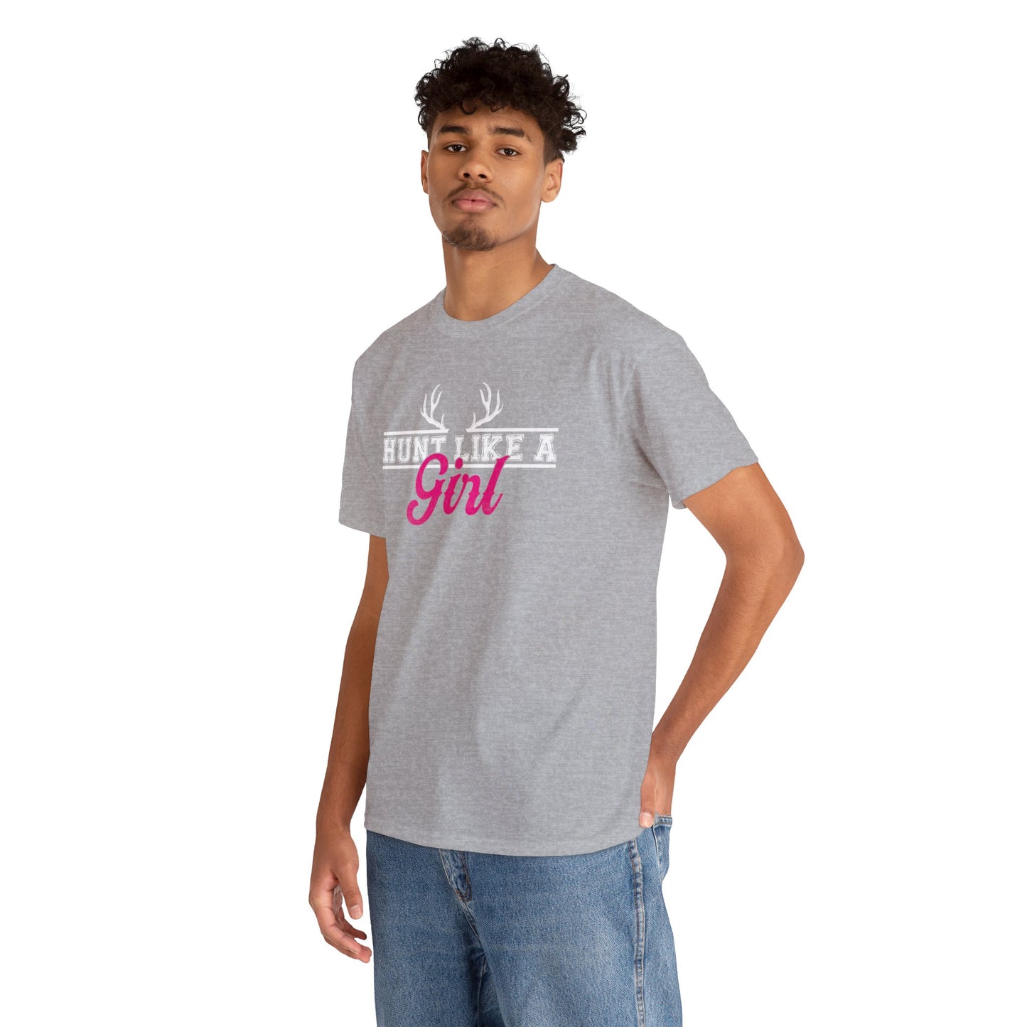 Hunt Like a Girl Unisex Heavy Cotton Tee