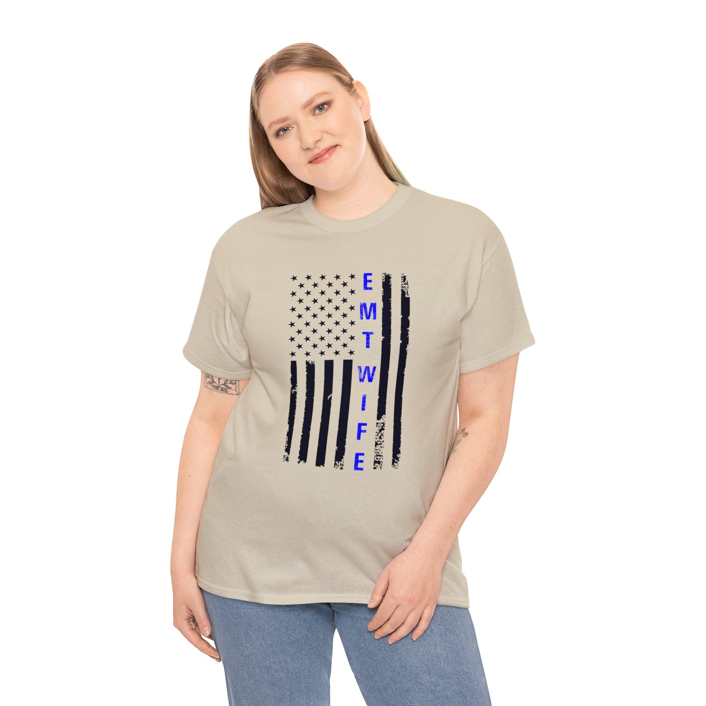 EMT Wife Unisex Heavy Cotton Tee