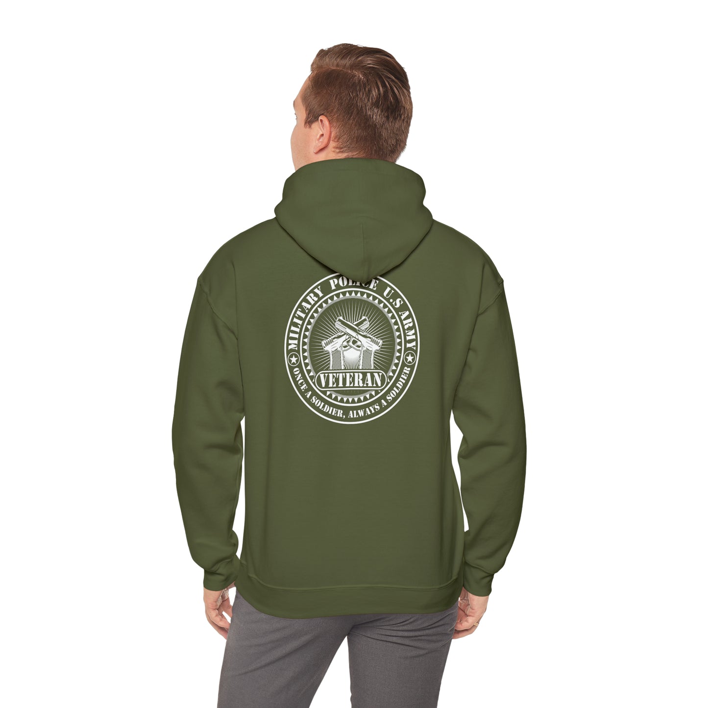 Military Police US Army Veteran Unisex Heavy Blend™ Hooded Sweatshirt