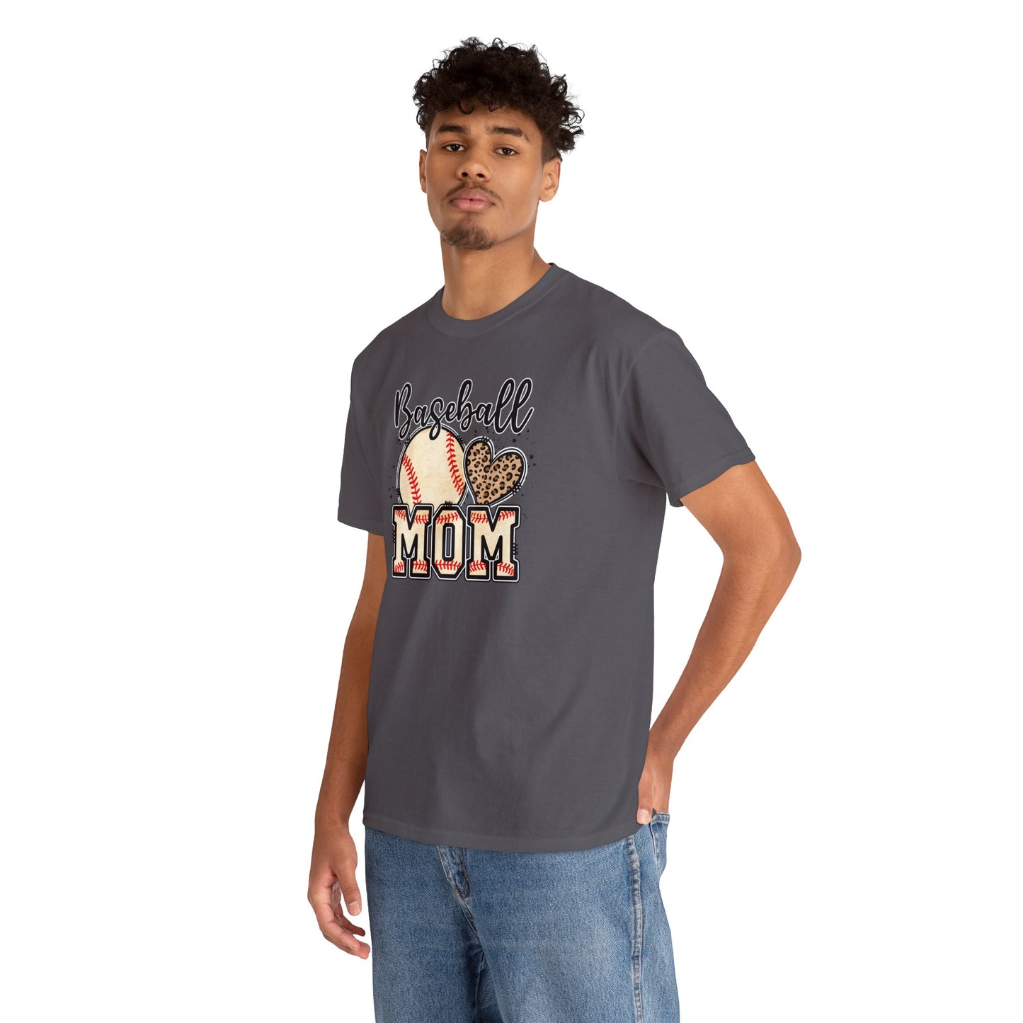 Baseball MOM shirt Unisex Heavy Cotton Tee