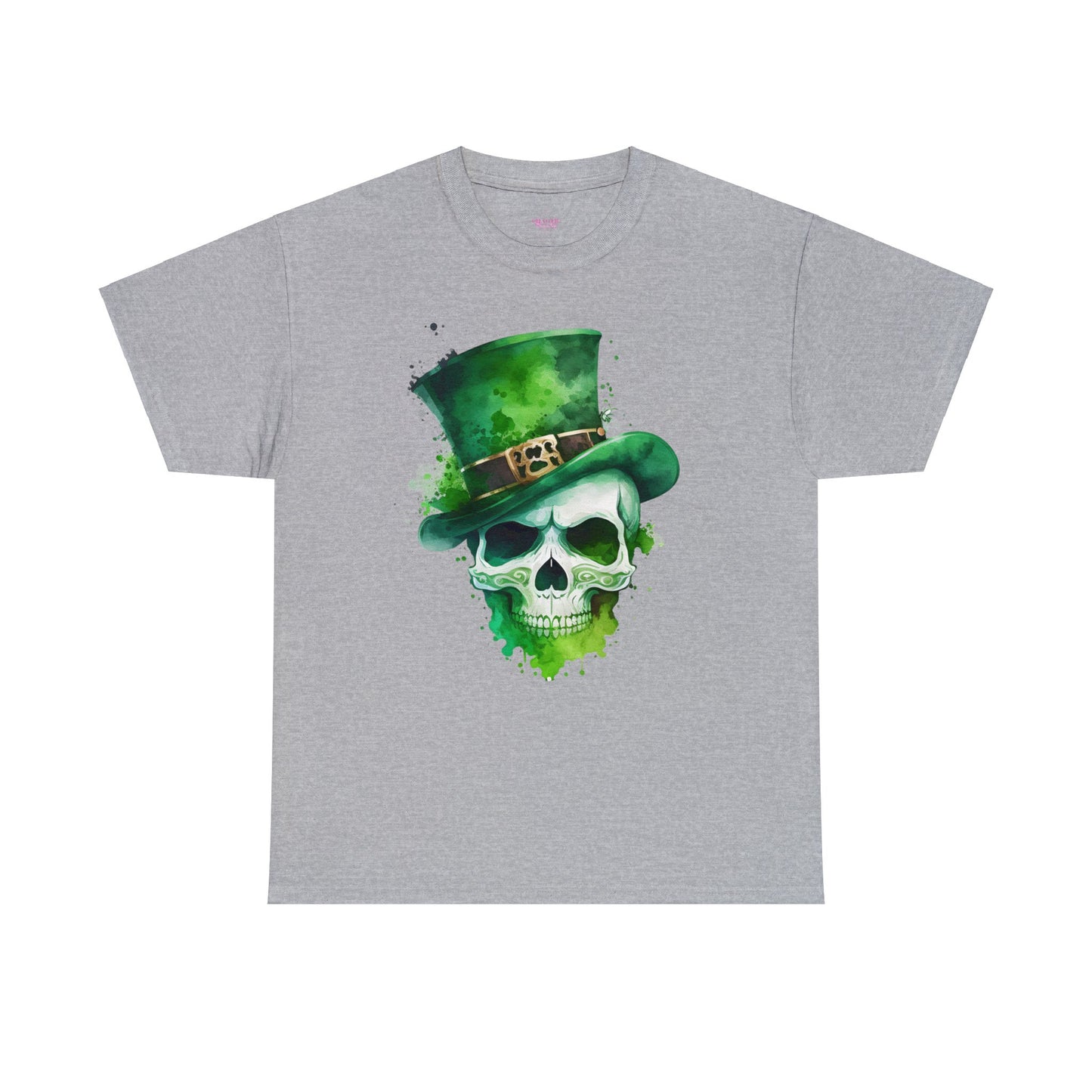 St. Patty's Skull Unisex Heavy Cotton Tee