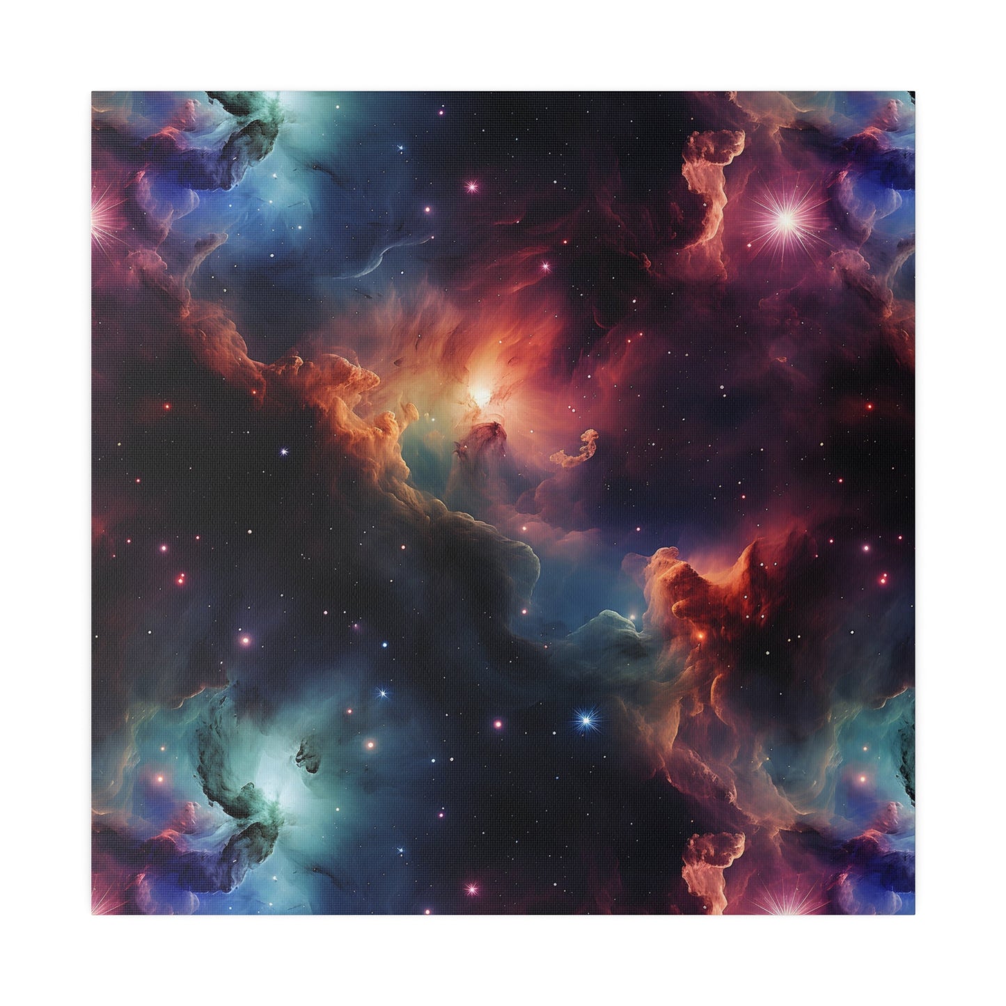 Cosmic Nebula Matte Canvas, Stretched, 0.75"