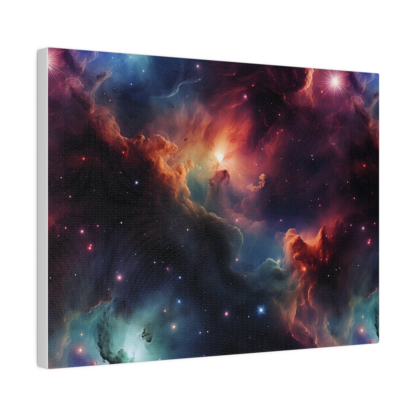 Cosmic Nebula Matte Canvas, Stretched, 0.75"
