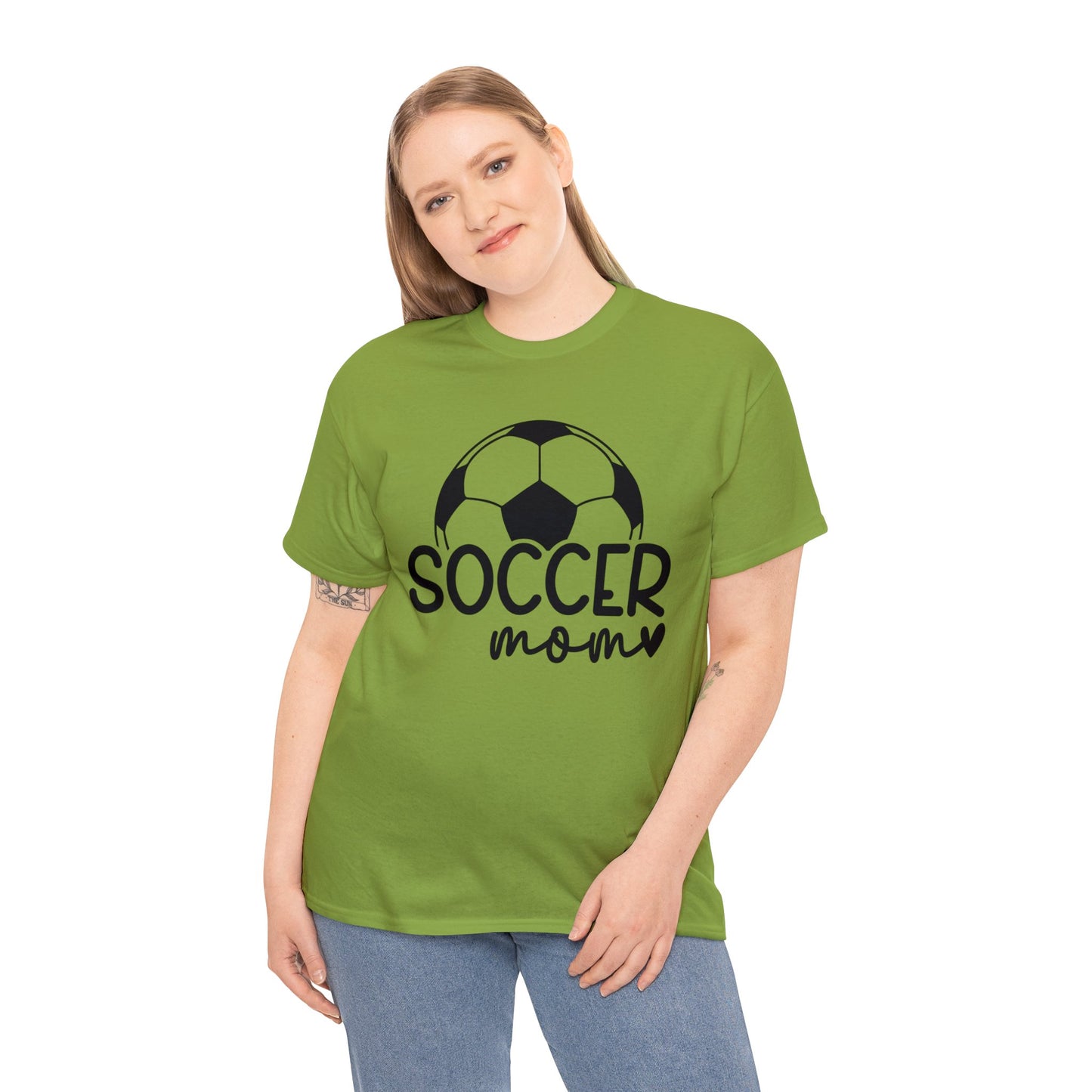 Soccer MOM Unisex Heavy Cotton Tee