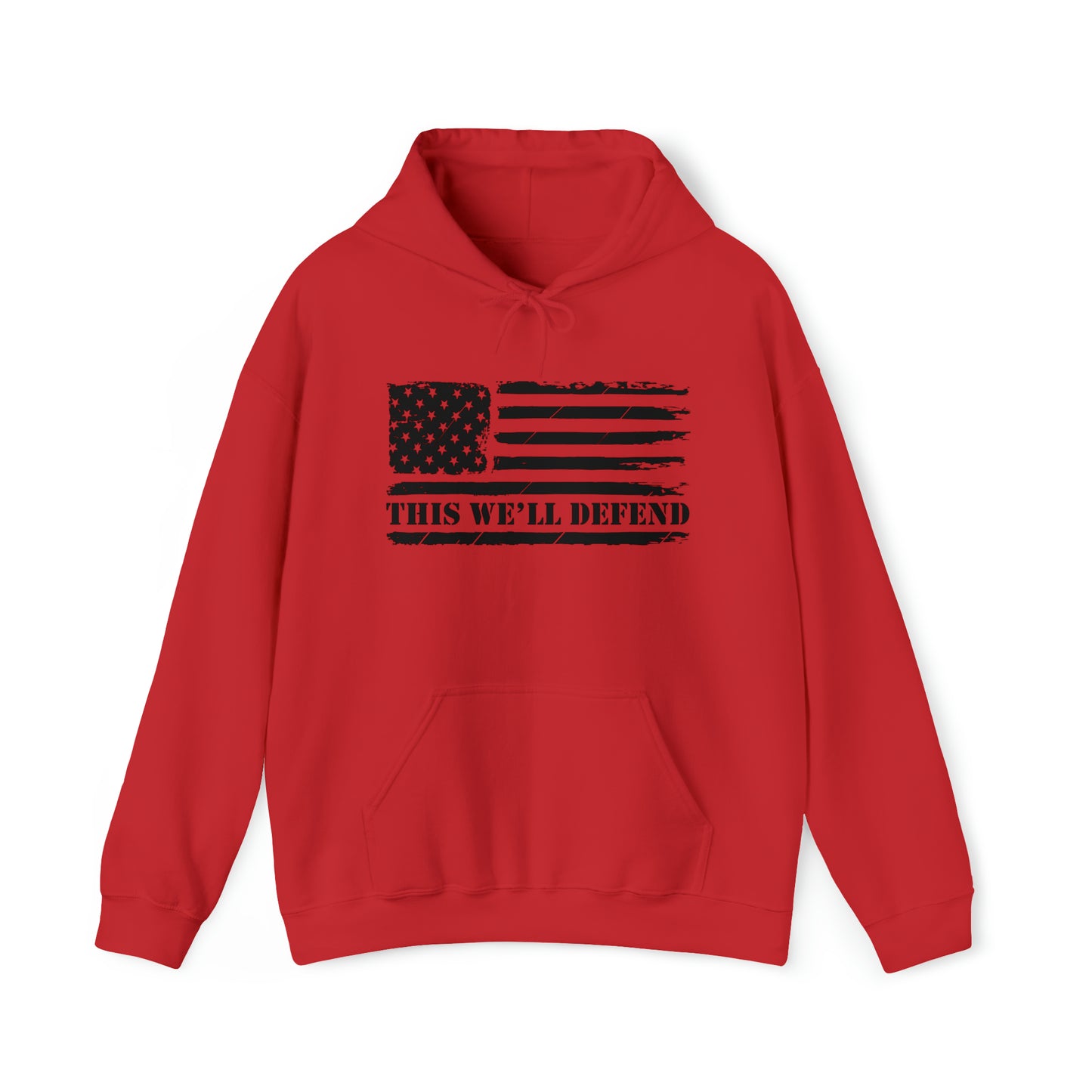 Flag This We'll Defend Unisex Heavy Blend™ Hooded Sweatshirt