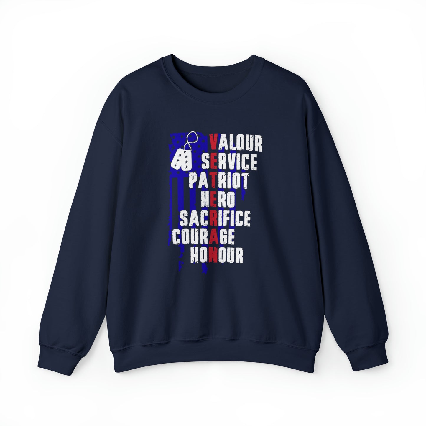 V.E.T.E.R.A.N Unisex Heavy Blend™ Crewneck Sweatshirt