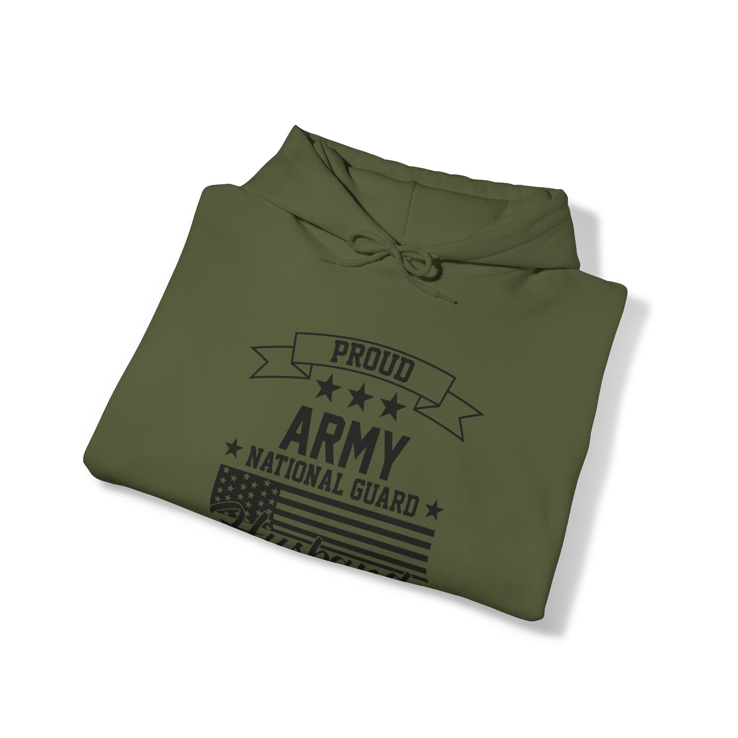 Proud Army National Guard Husband Unisex Heavy Blend™ Hooded Sweatshirt