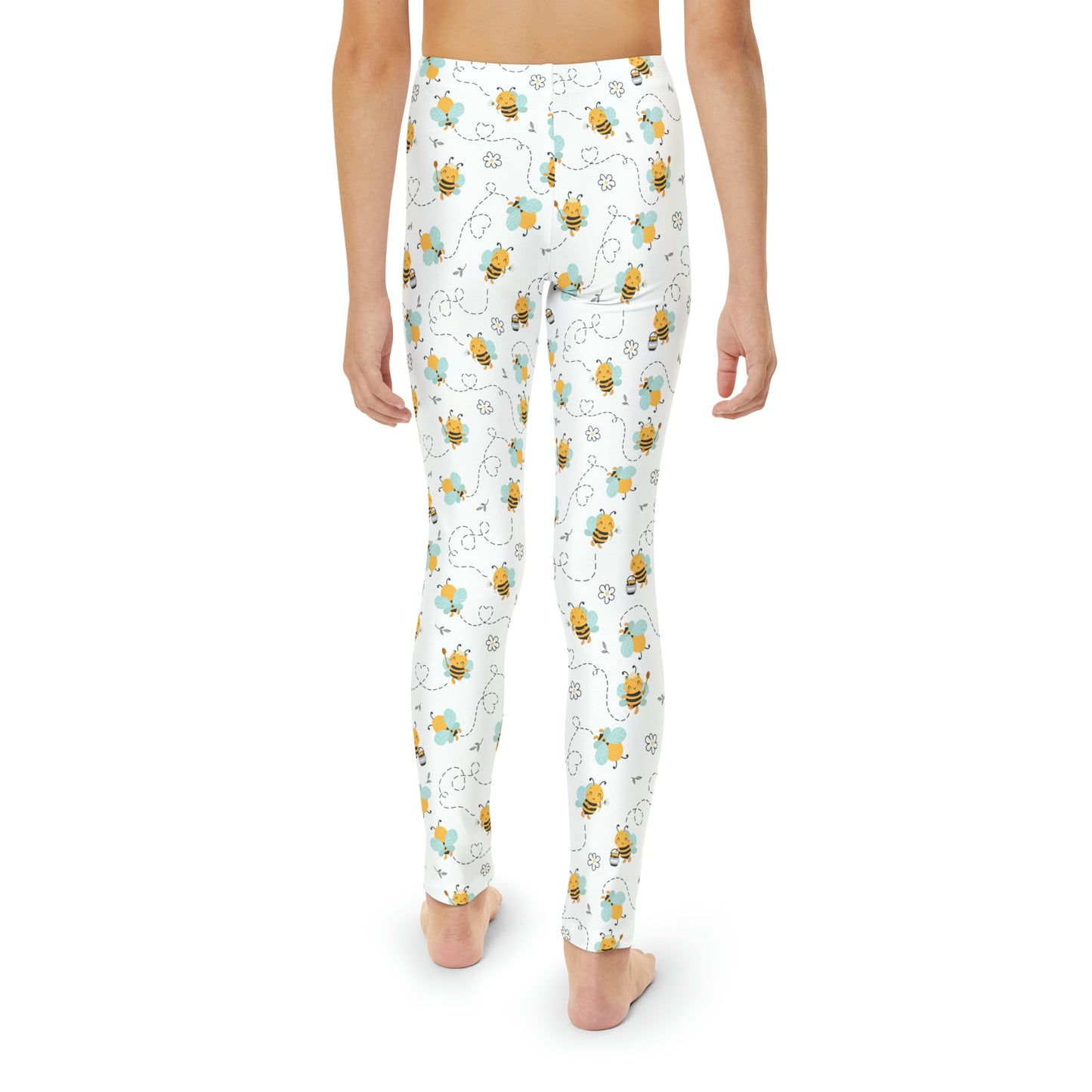 Bees Please Youth Full-Length Leggings