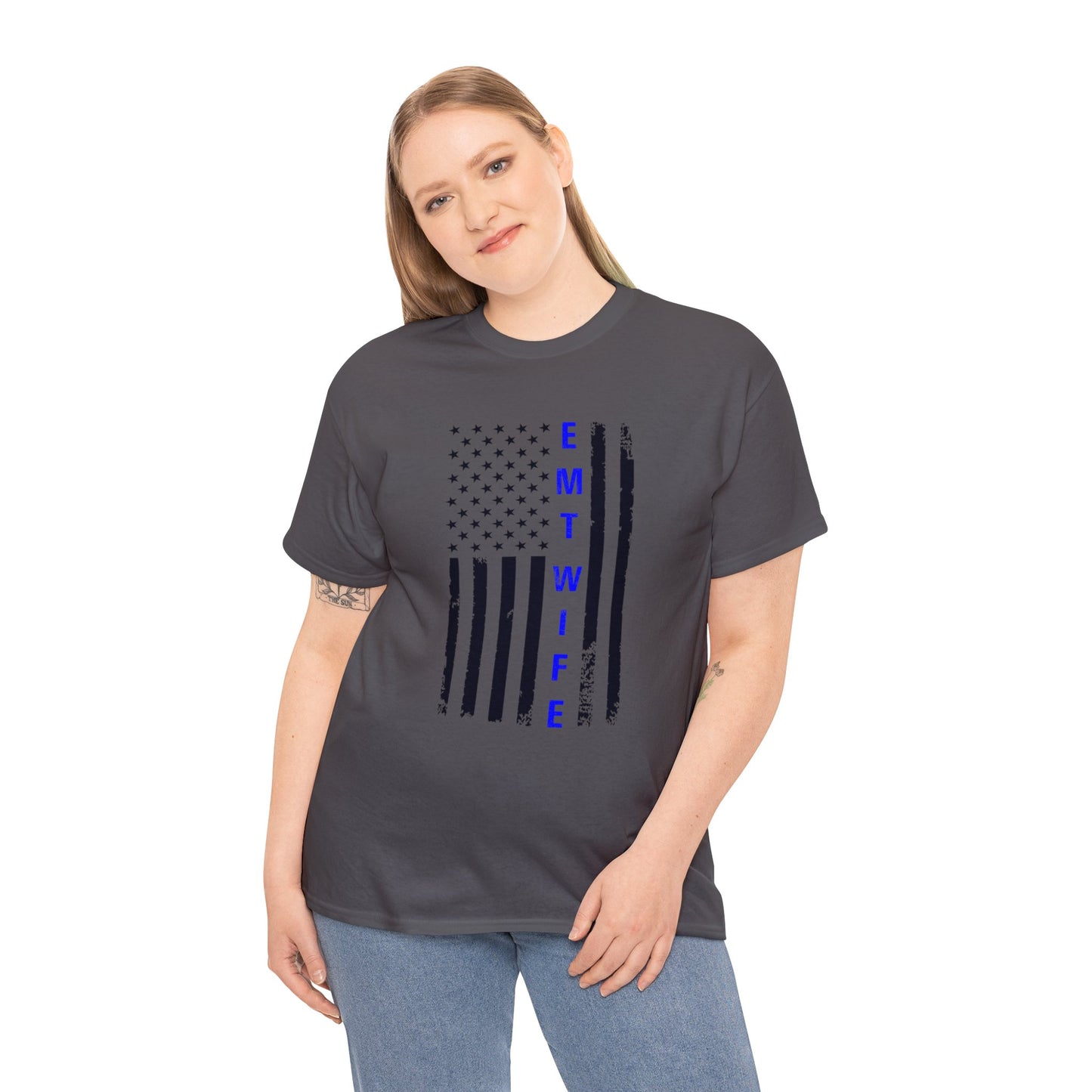 EMT Wife Unisex Heavy Cotton Tee