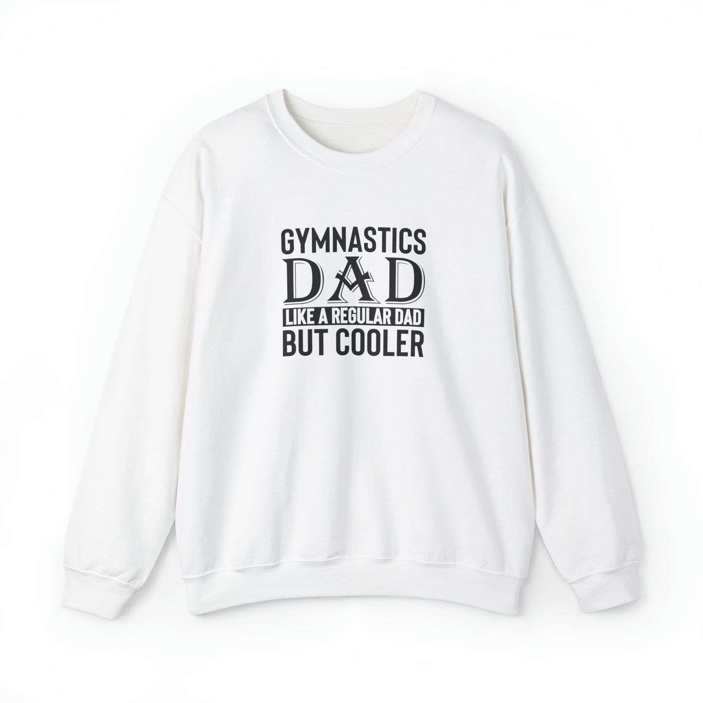 Gymnastics Dad like Regular Dad but Cooler Unisex Heavy Blend™ Crewneck Sweatshirt
