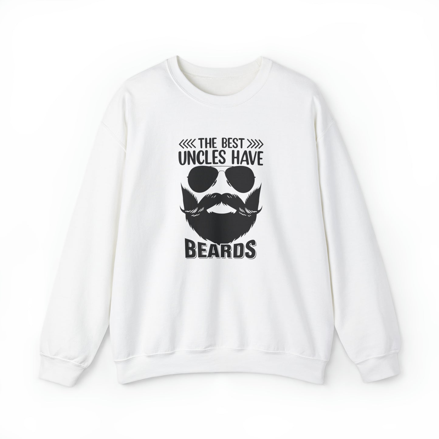 The Best Uncles Have Beards Unisex Heavy Blend™ Crewneck Sweatshirt