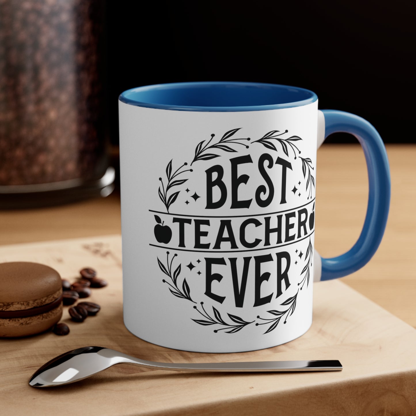 Best Teacher Ever Accent Coffee Mug, 11oz