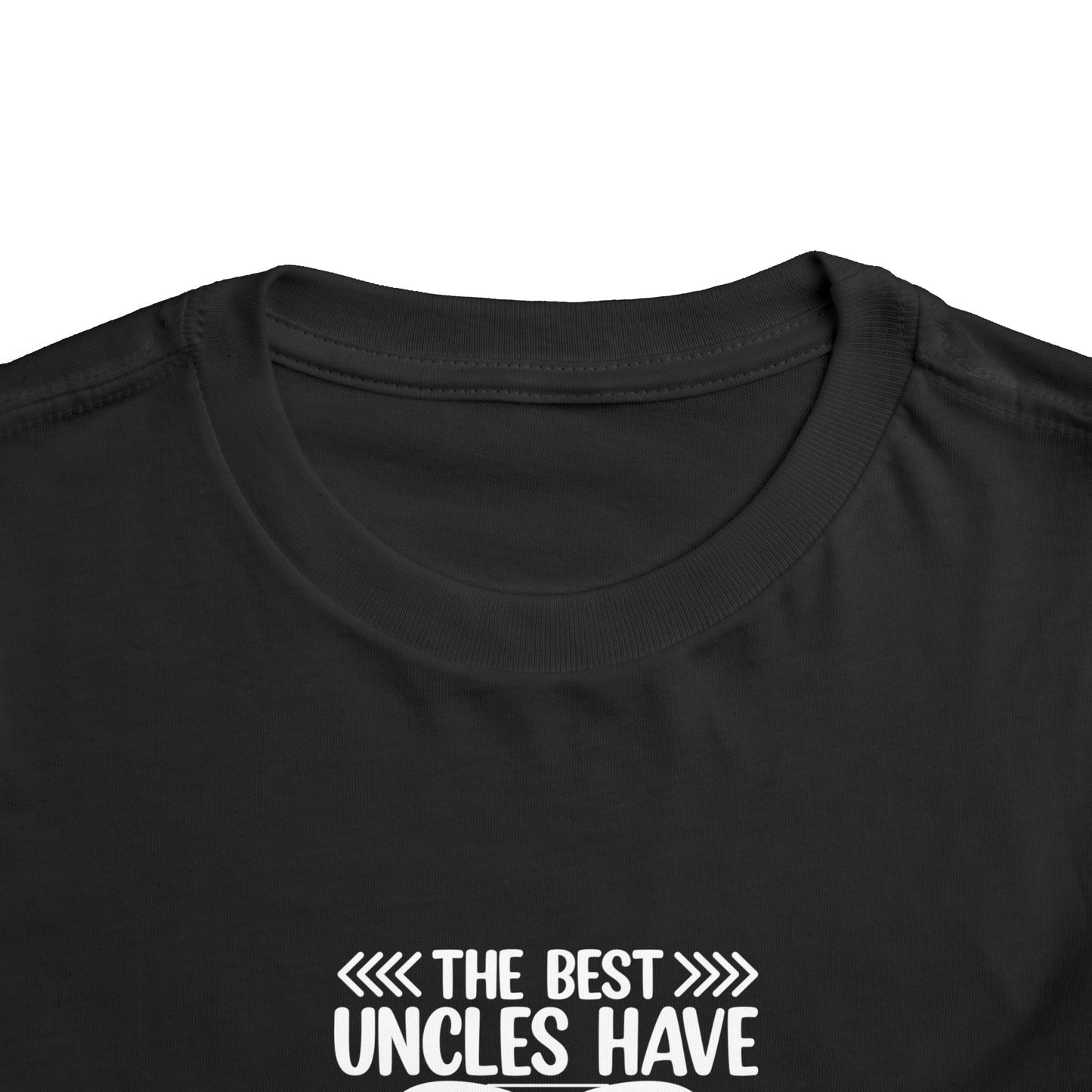 The Best Uncles Have Beards Toddler Short Sleeve Tee