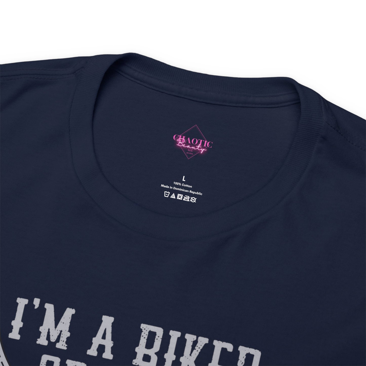 Im a Biker Grandpa LIke a Normal Grandpa Except Much Cooler Unisex Heavy Cotton Tee