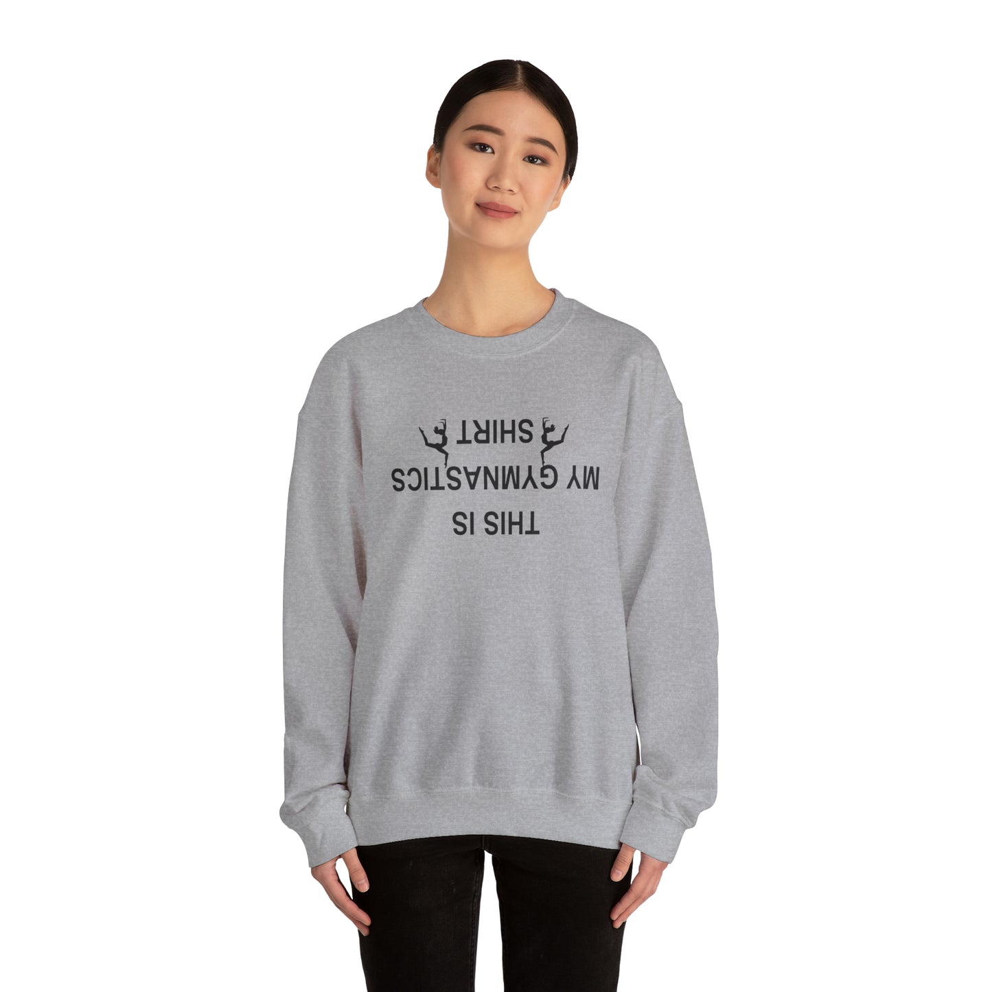 This is My Gymnastics Shirt (upside down) Unisex Heavy Blend™ Crewneck Sweatshirt
