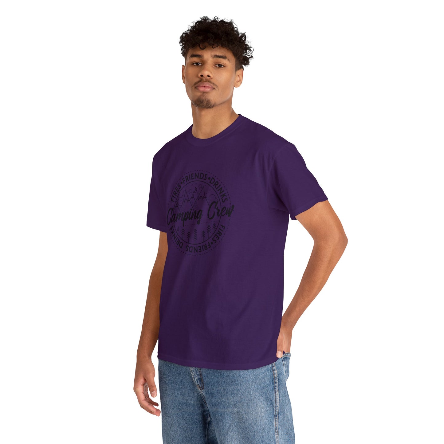 Camping Crew Unisex Heavy Cotton Tee