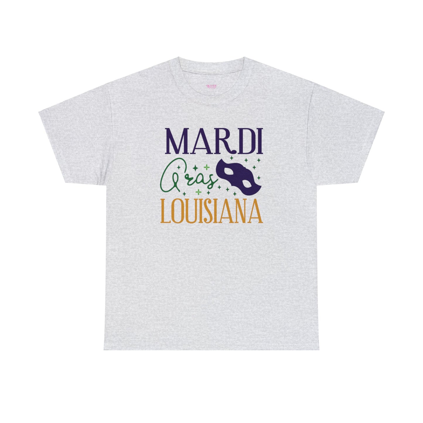 Mardi Gras Louisiana Unisex Heavy Cotton Tee
