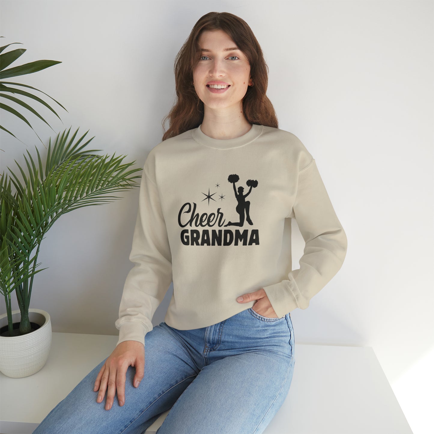 Cheer Grandma Unisex Heavy Blend™ Crewneck Sweatshirt