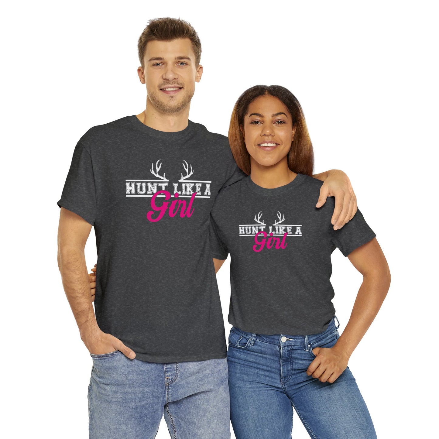 Hunt Like a Girl Unisex Heavy Cotton Tee