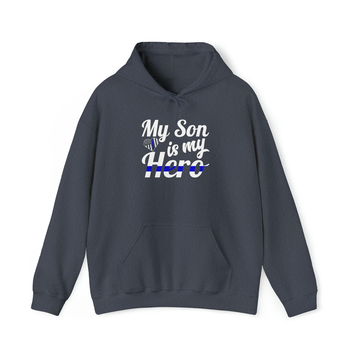 My Son My Hero Police Unisex Heavy Blend™ Hooded Sweatshirt
