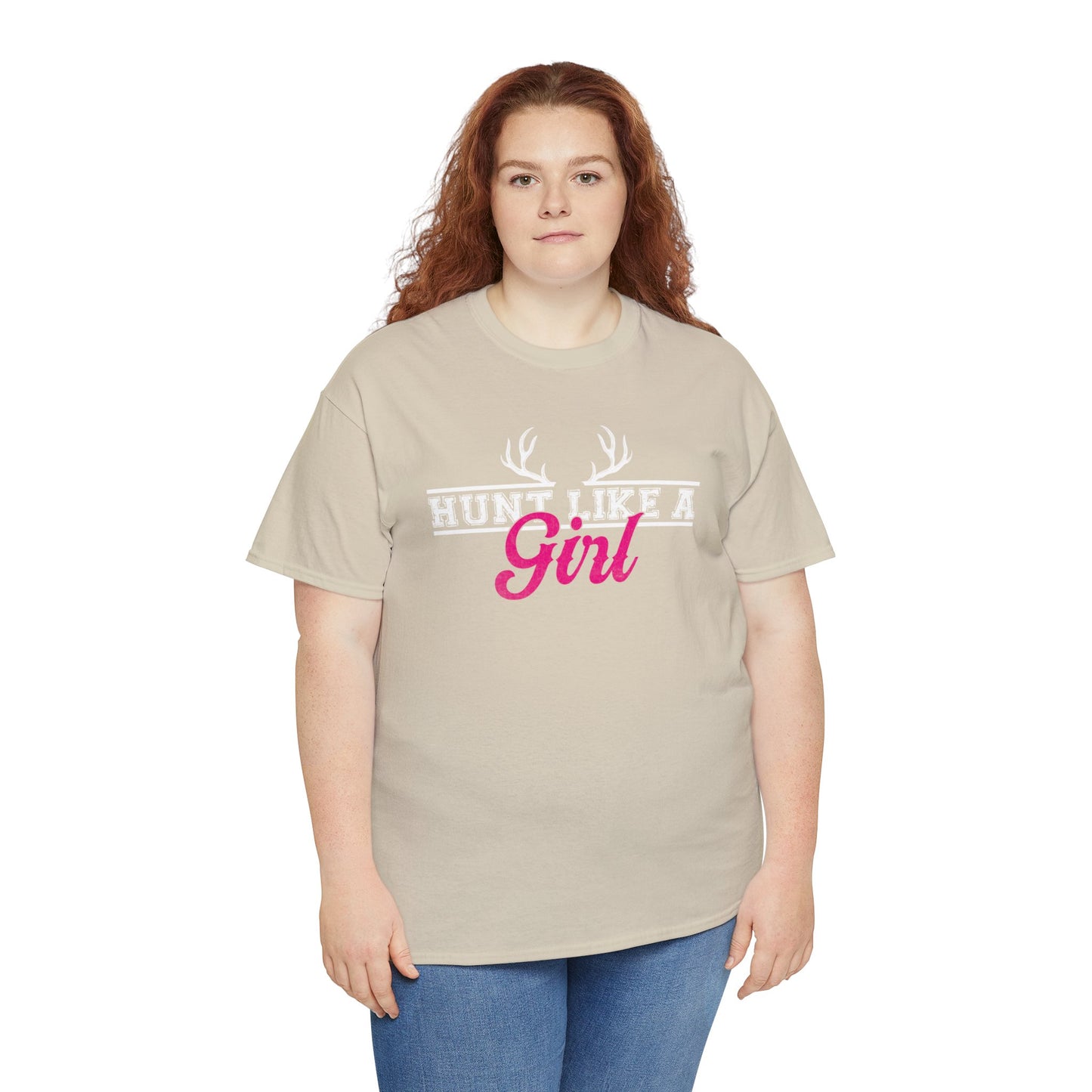 Hunt Like a Girl Unisex Heavy Cotton Tee