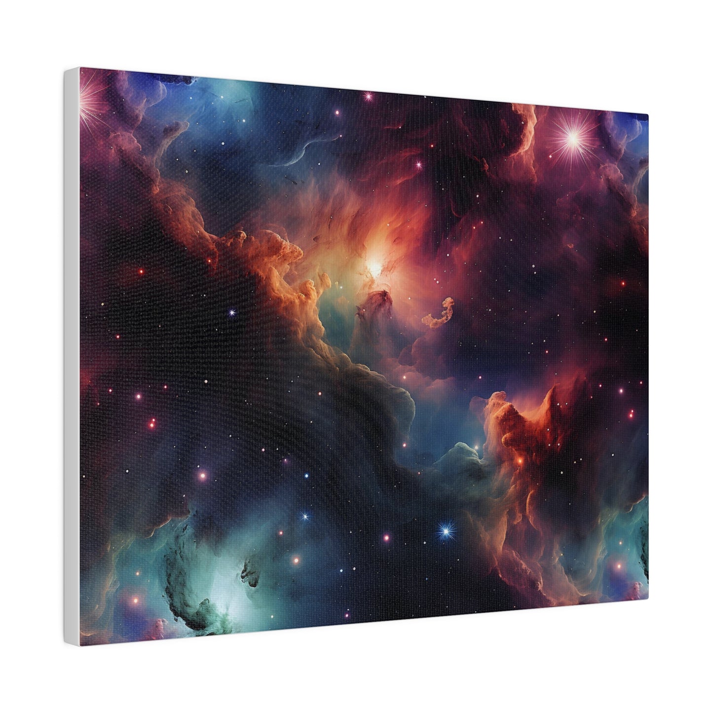 Cosmic Nebula Matte Canvas, Stretched, 0.75"