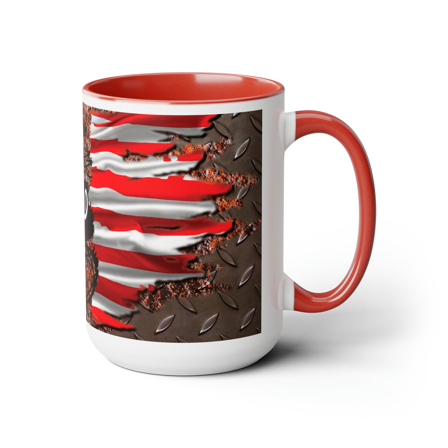 Football Dad Two-Tone Coffee Mugs, 15oz