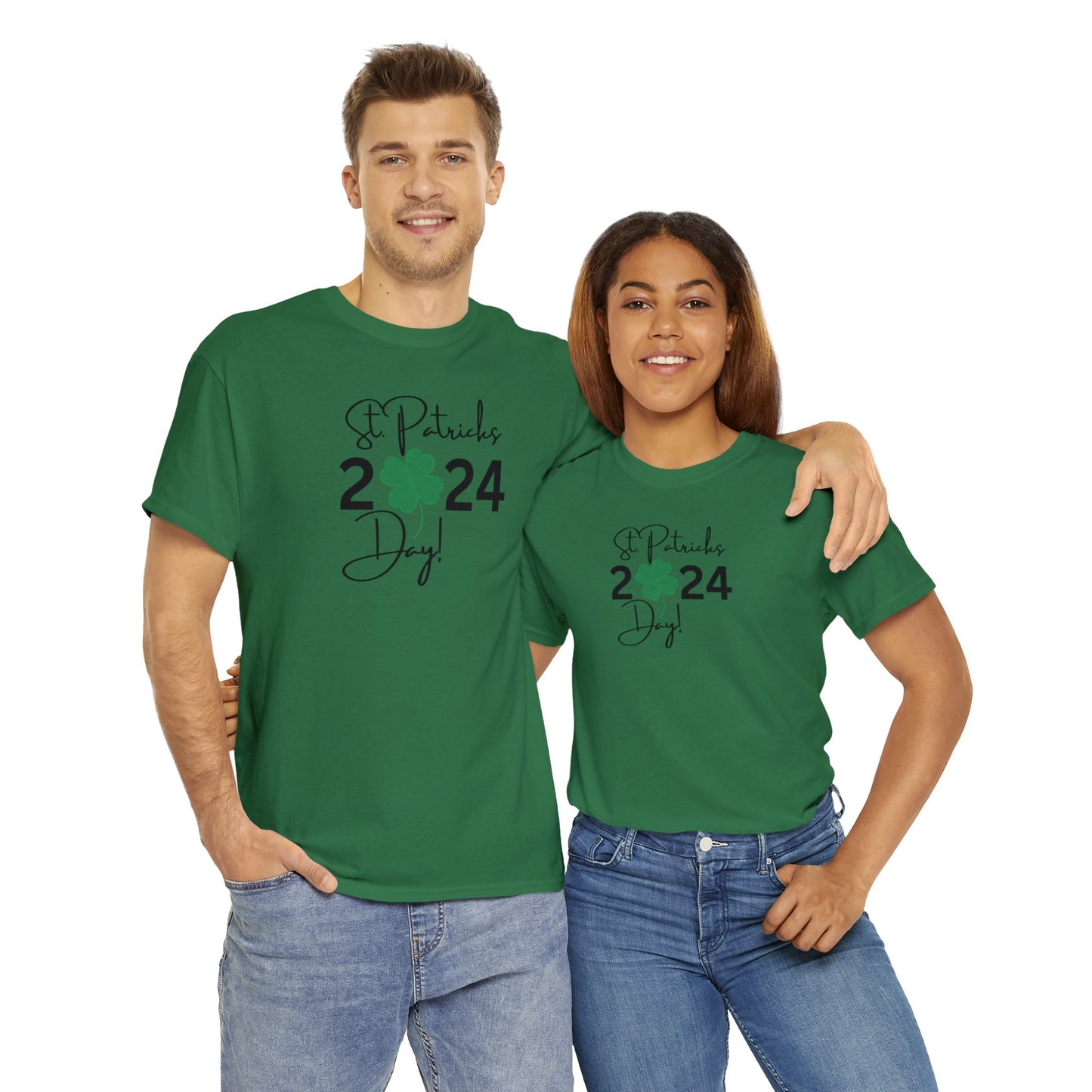 St Patricks Day 2024 Unisex Heavy Cotton Tee