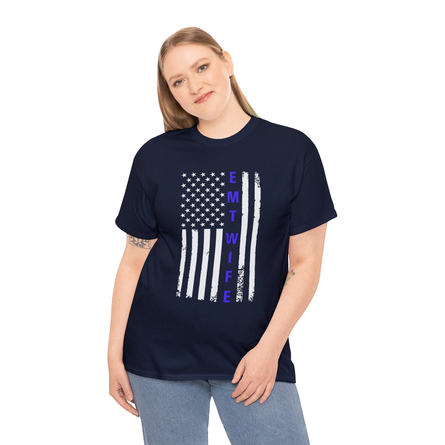 EMT Wife Unisex Heavy Cotton Tee
