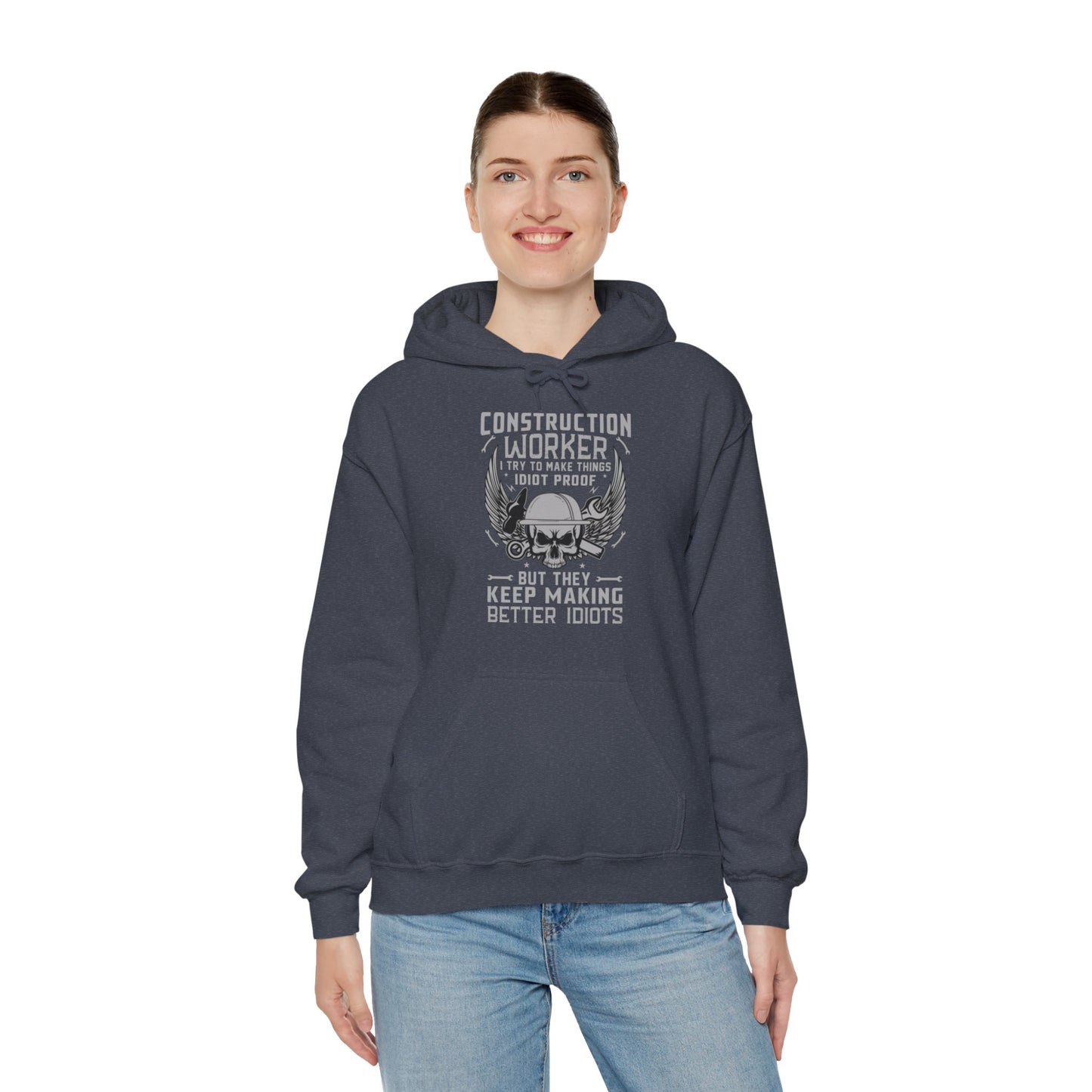 Contruction Worker Unisex Heavy Blend™ Hooded Sweatshirt