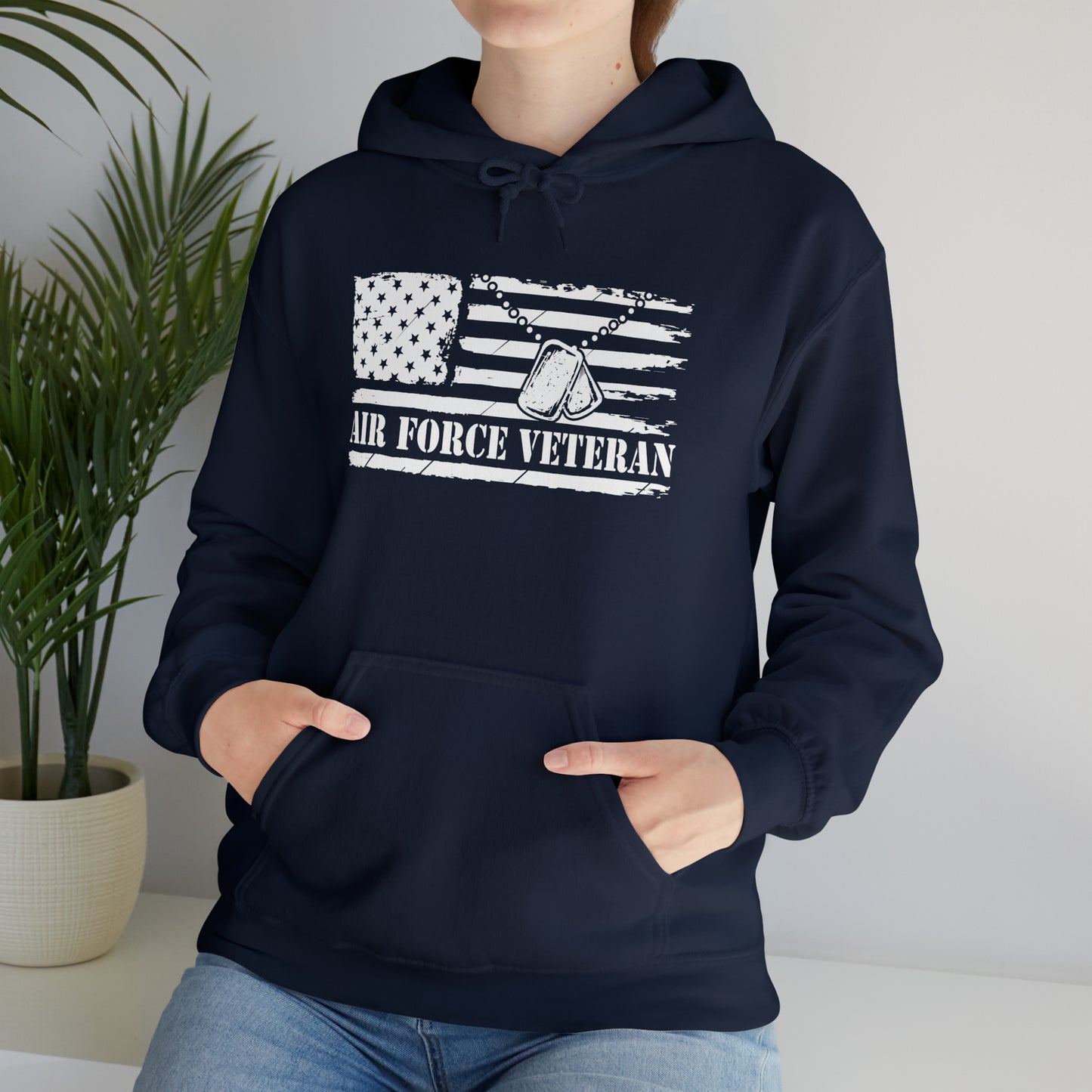 Air Force Veteran Unisex Heavy Blend™ Hooded Sweatshirt