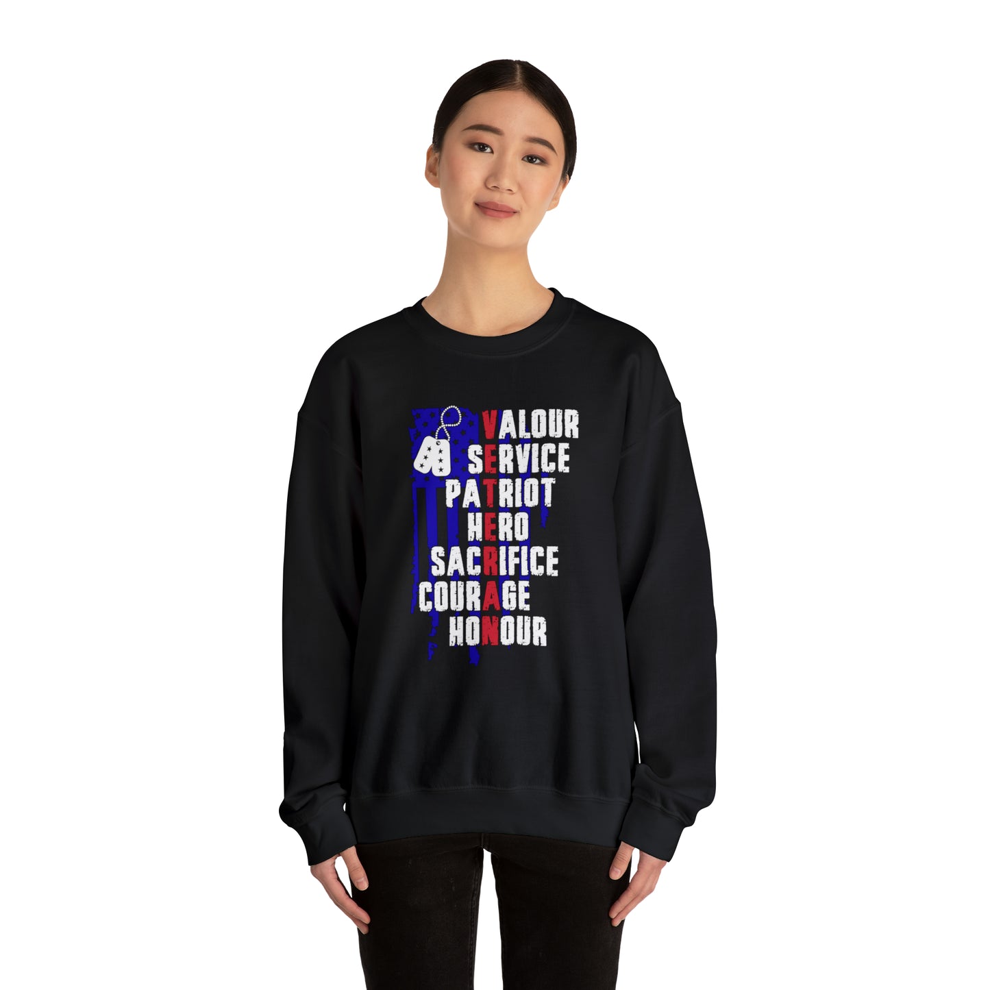 V.E.T.E.R.A.N Unisex Heavy Blend™ Crewneck Sweatshirt
