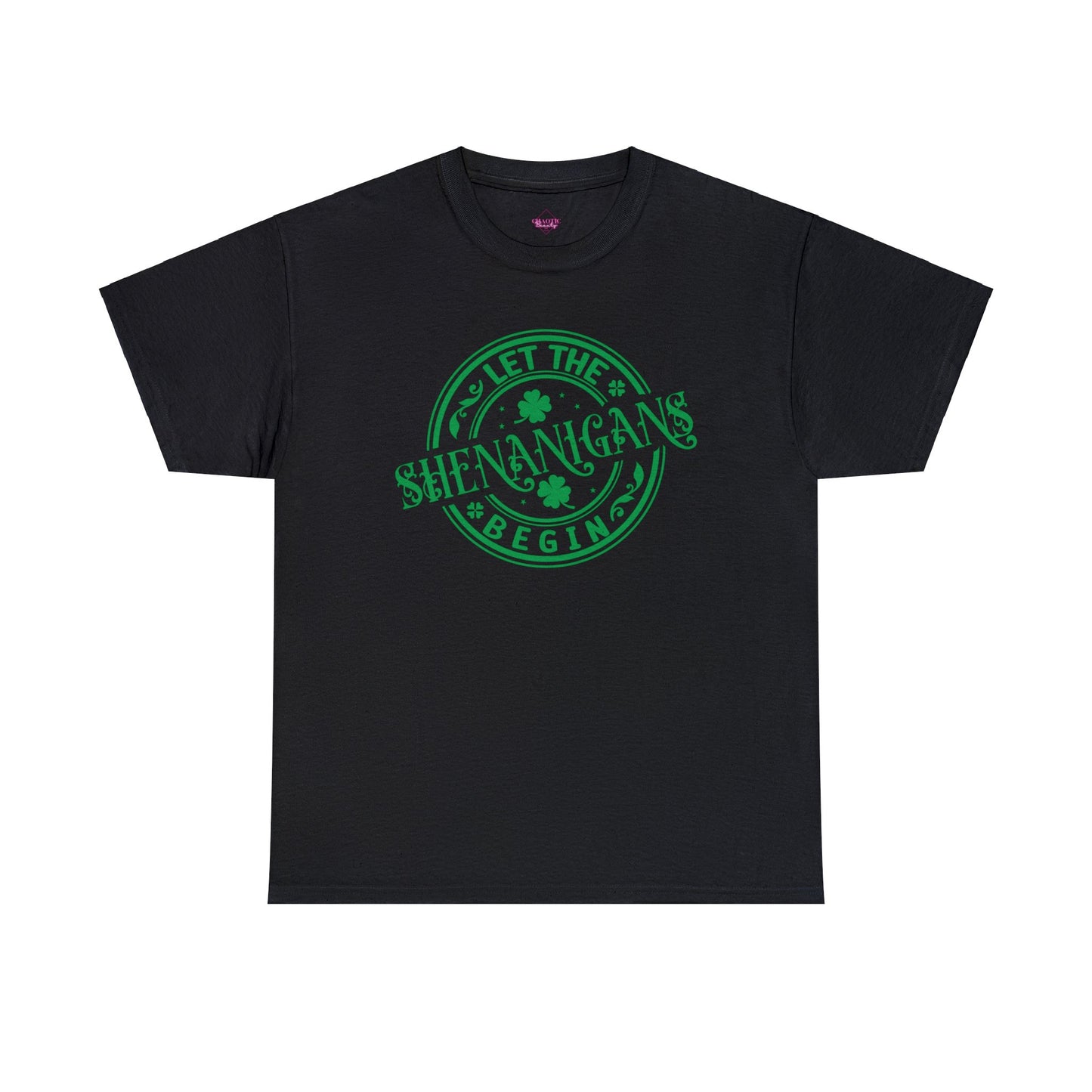 Let the Shenanigans Begin St Patricks Day Unisex Heavy Cotton Tee