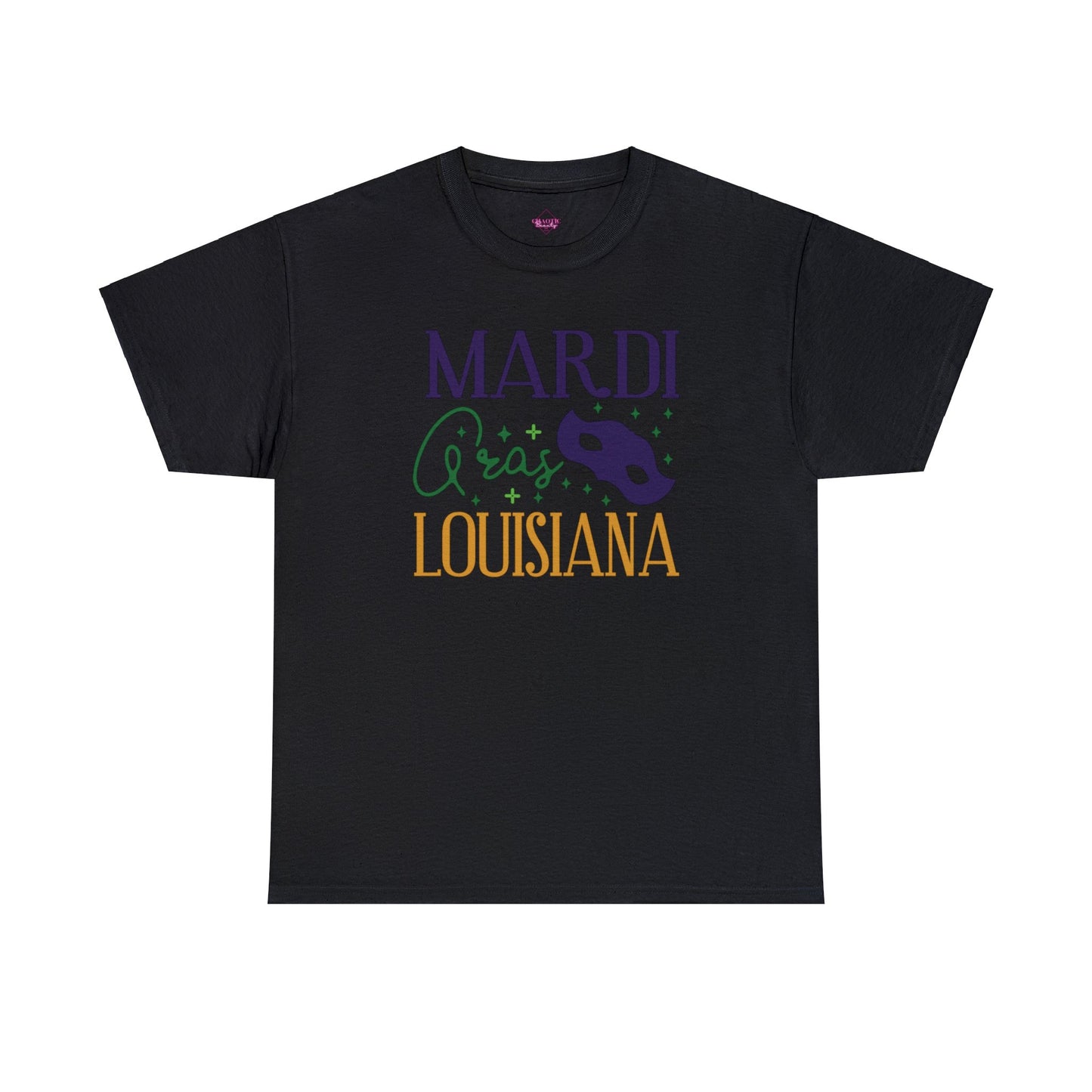 Mardi Gras Louisiana Unisex Heavy Cotton Tee