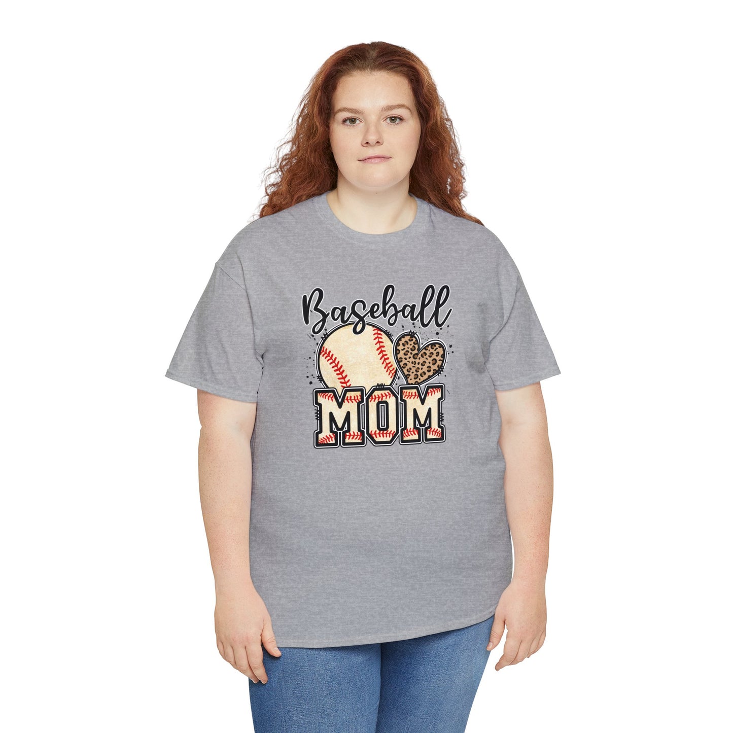 Baseball MOM shirt Unisex Heavy Cotton Tee