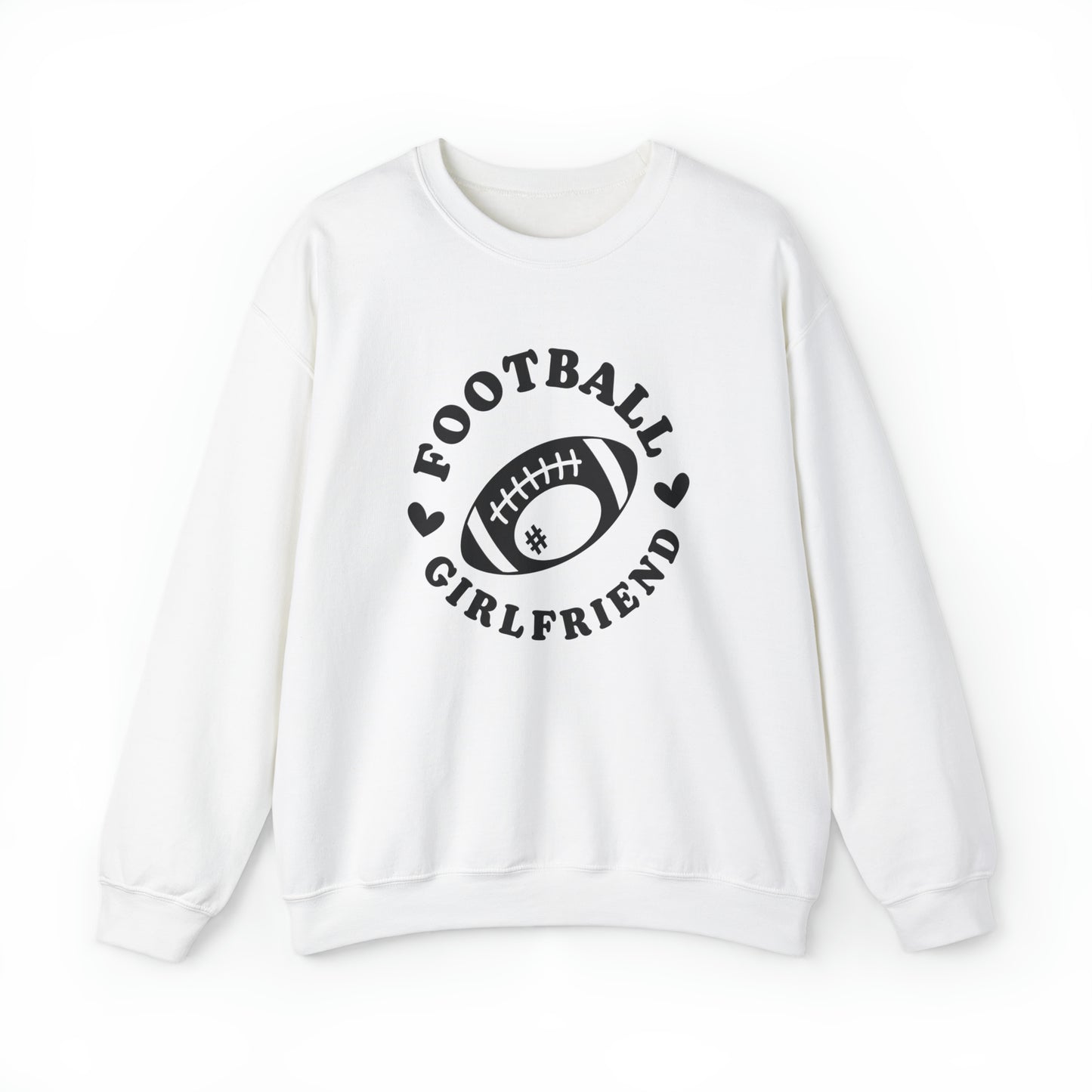 Football Girlfriend Unisex Heavy Blend™ Crewneck Sweatshirt