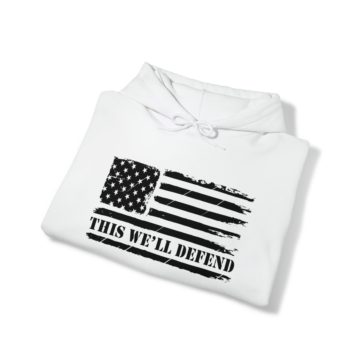 Flag This We'll Defend Unisex Heavy Blend™ Hooded Sweatshirt