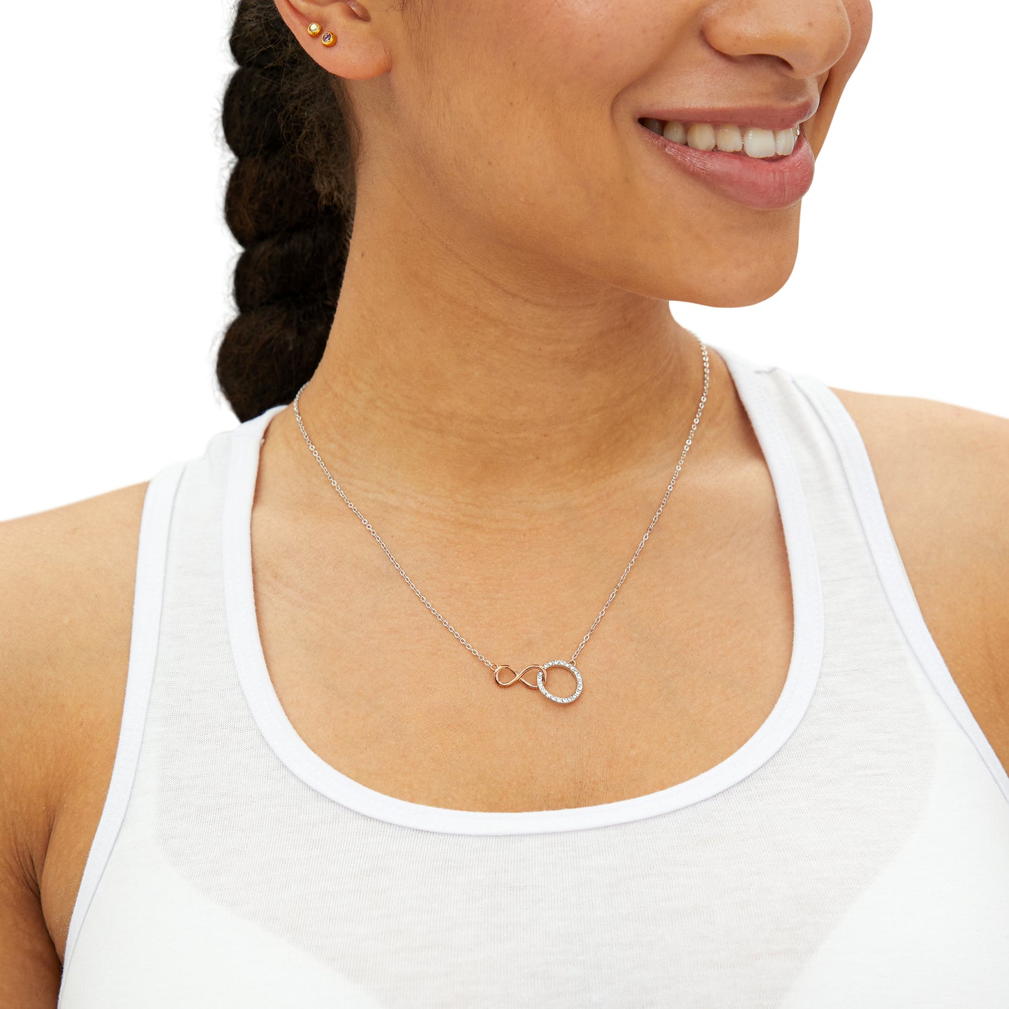 Gorgeous Infinity Circle Necklace