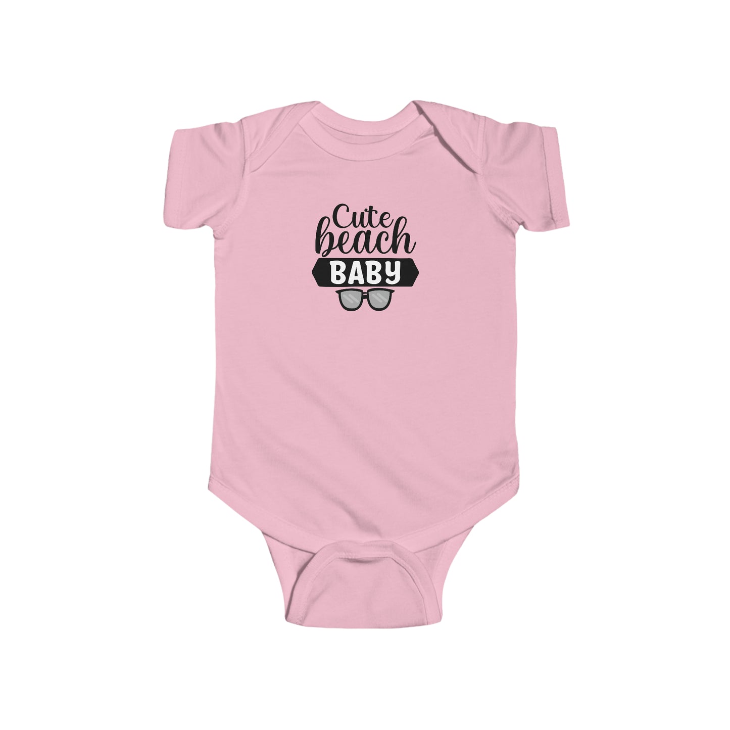 Beach Baby Infant Fine Jersey Bodysuit