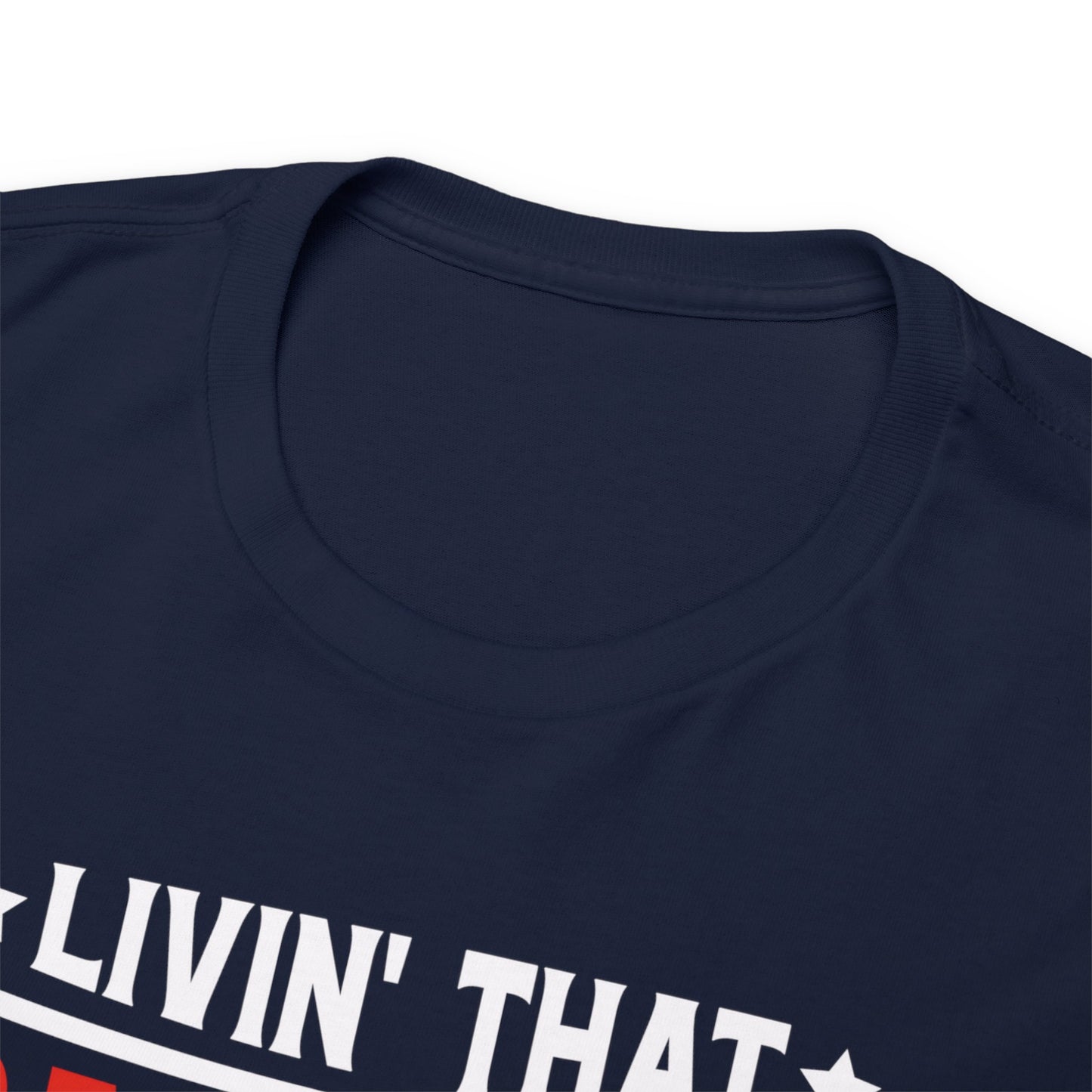 Livin That Baseball MOM Life shirt Unisex Heavy Cotton Tee